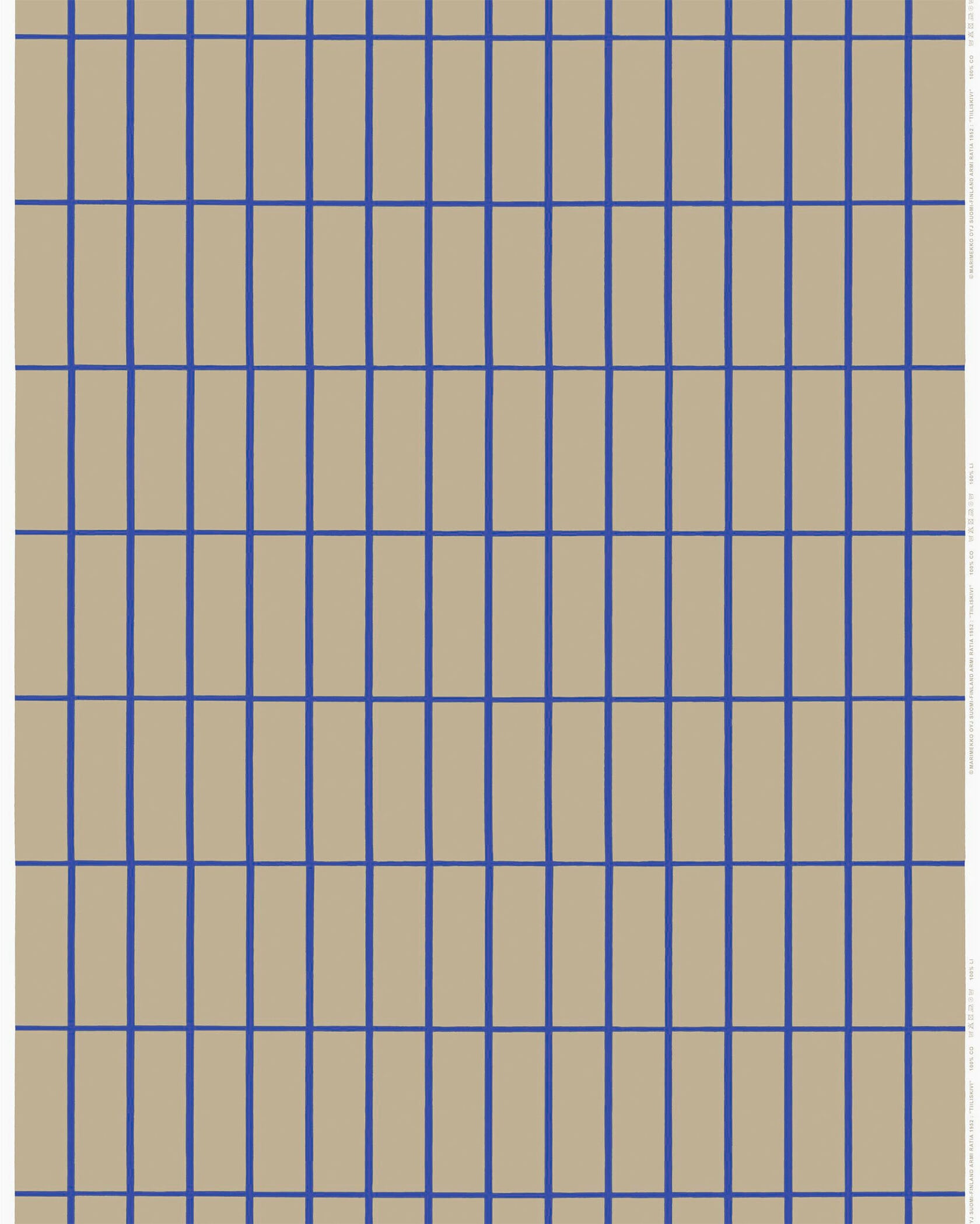 Tiiliskivi HW コットンファブリック | Armi Ratia | Marimekko