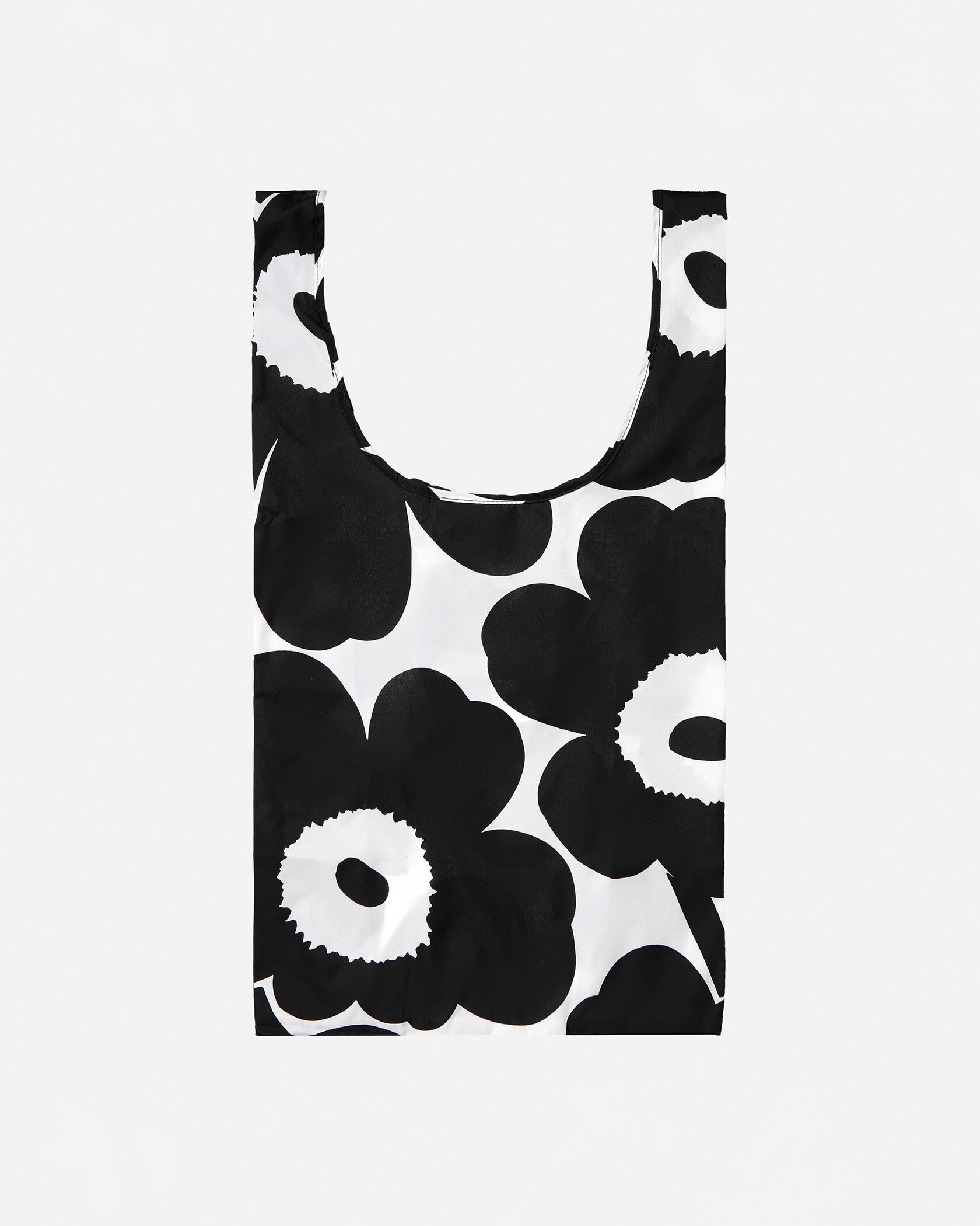 Marimekko Kaenkukka Pieni Unikko Yellow / Black Purse