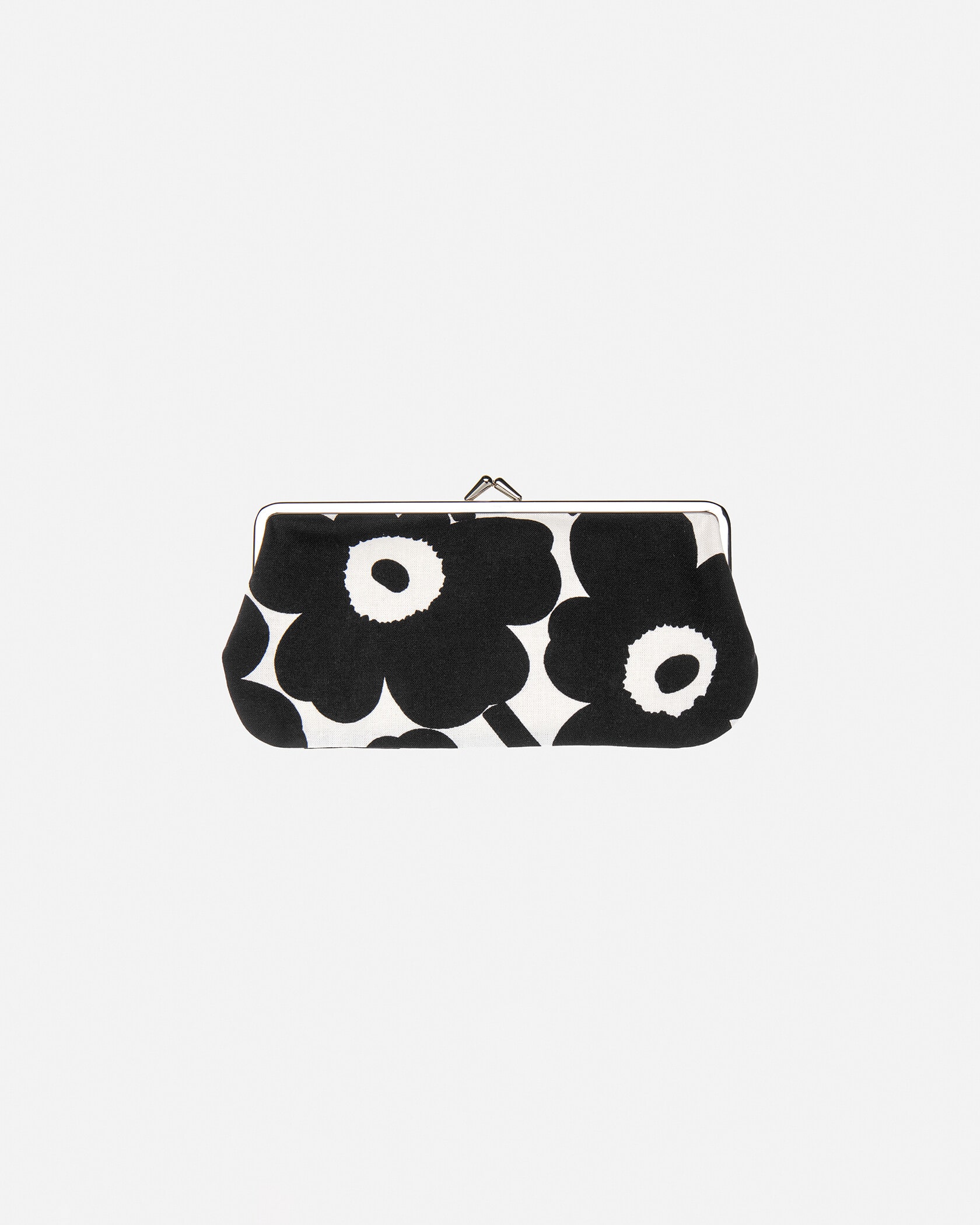 SR-52花柄帯53シマ帯　ピヨークッション✳︎ いちごママ Silmalasi Kukkaro Mini Unikko がま口ポーチ | Maija Isola