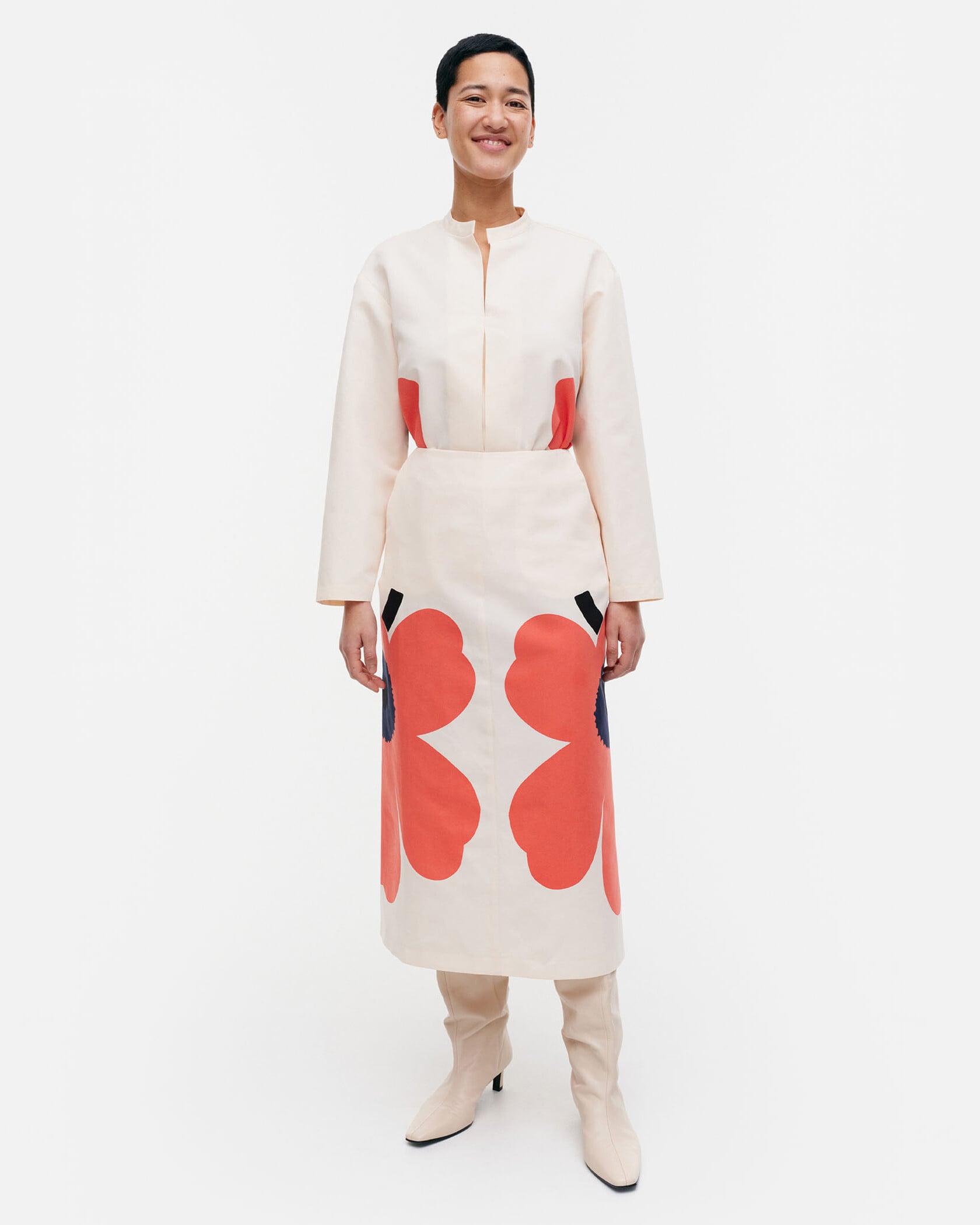 美品 marimekko Unikko スカート　Sサイズ Piiru Piirto Unikko スカート | Maija Isola | Marimekko