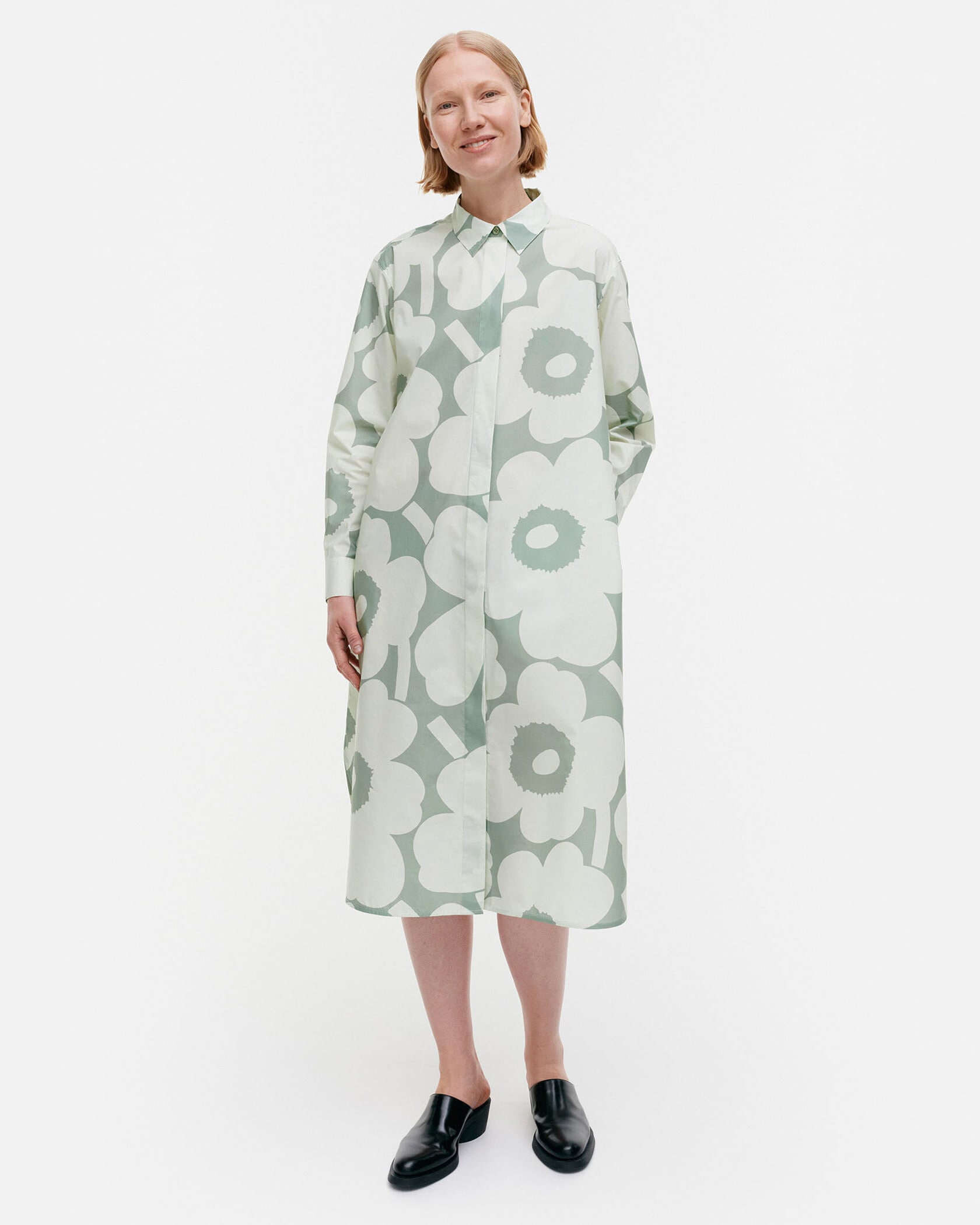 Runoelma Unikko ワンピース | Maija Isola | Marimekko (マリメッコ 