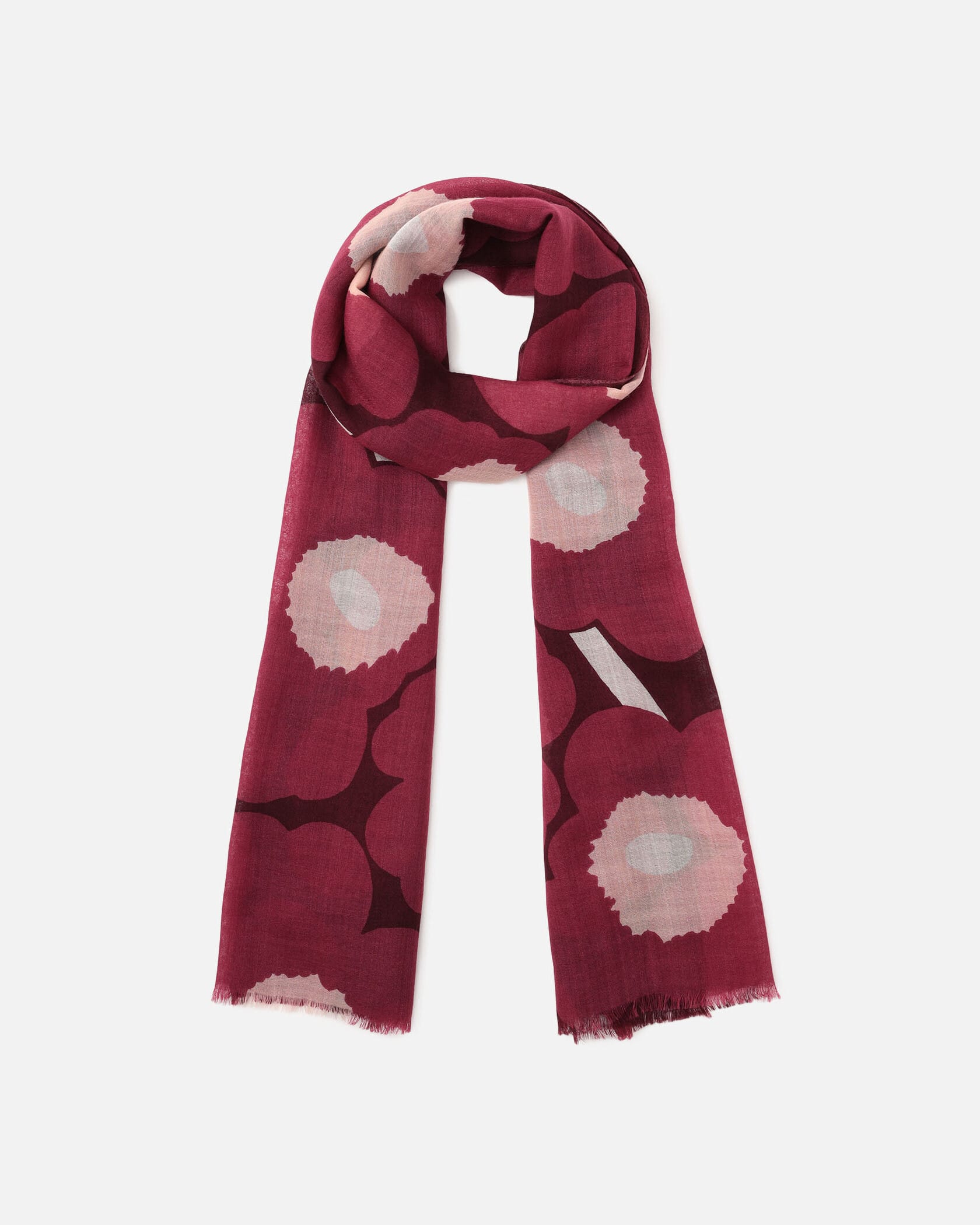 marimekko マリメッコ ショール ストール ウニッコ ピンク Ainainen Unikko ショール | Maija Isola | Marimekko