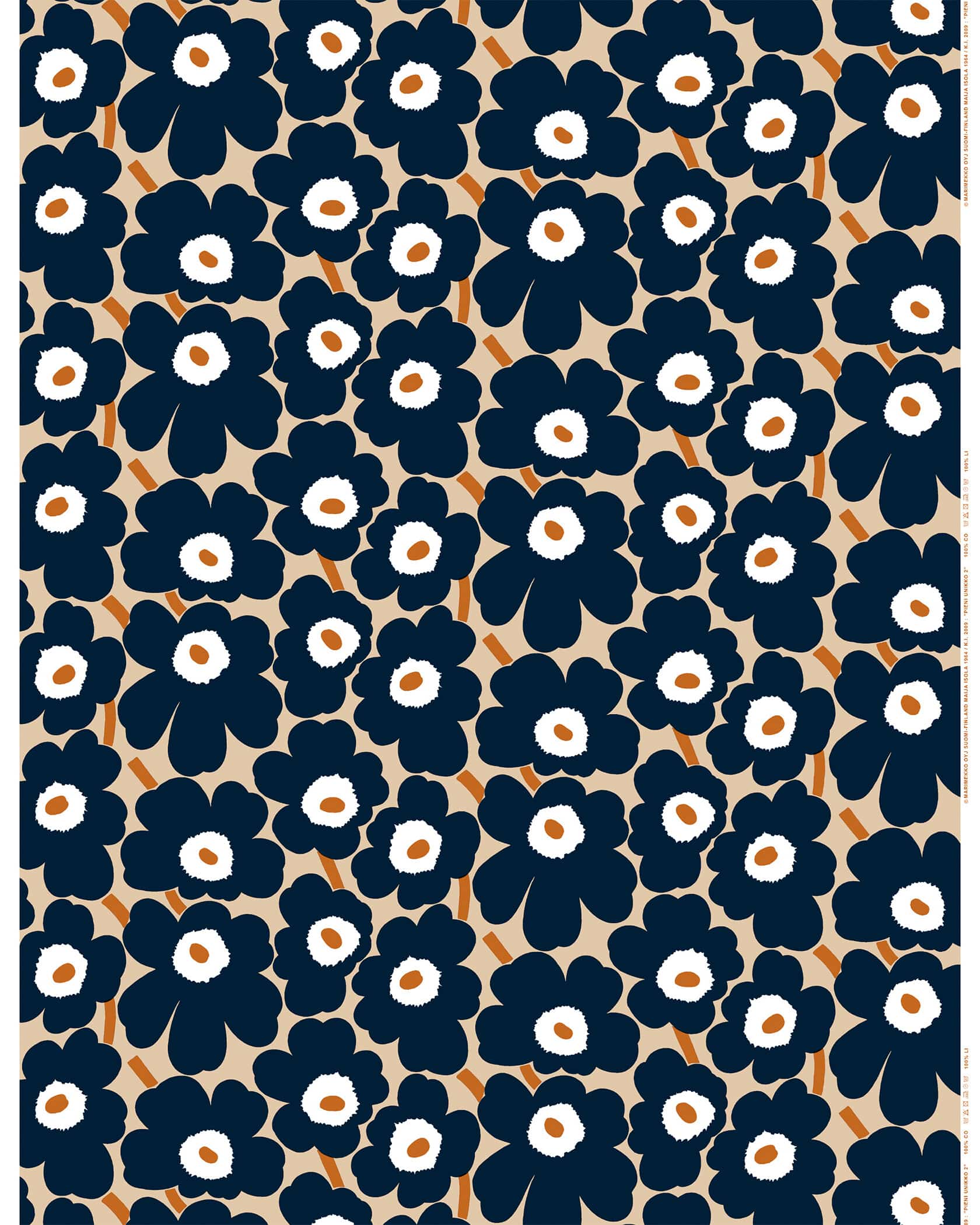 Pieni Unikko 2 コットンファブリック | コットン | ファブリック