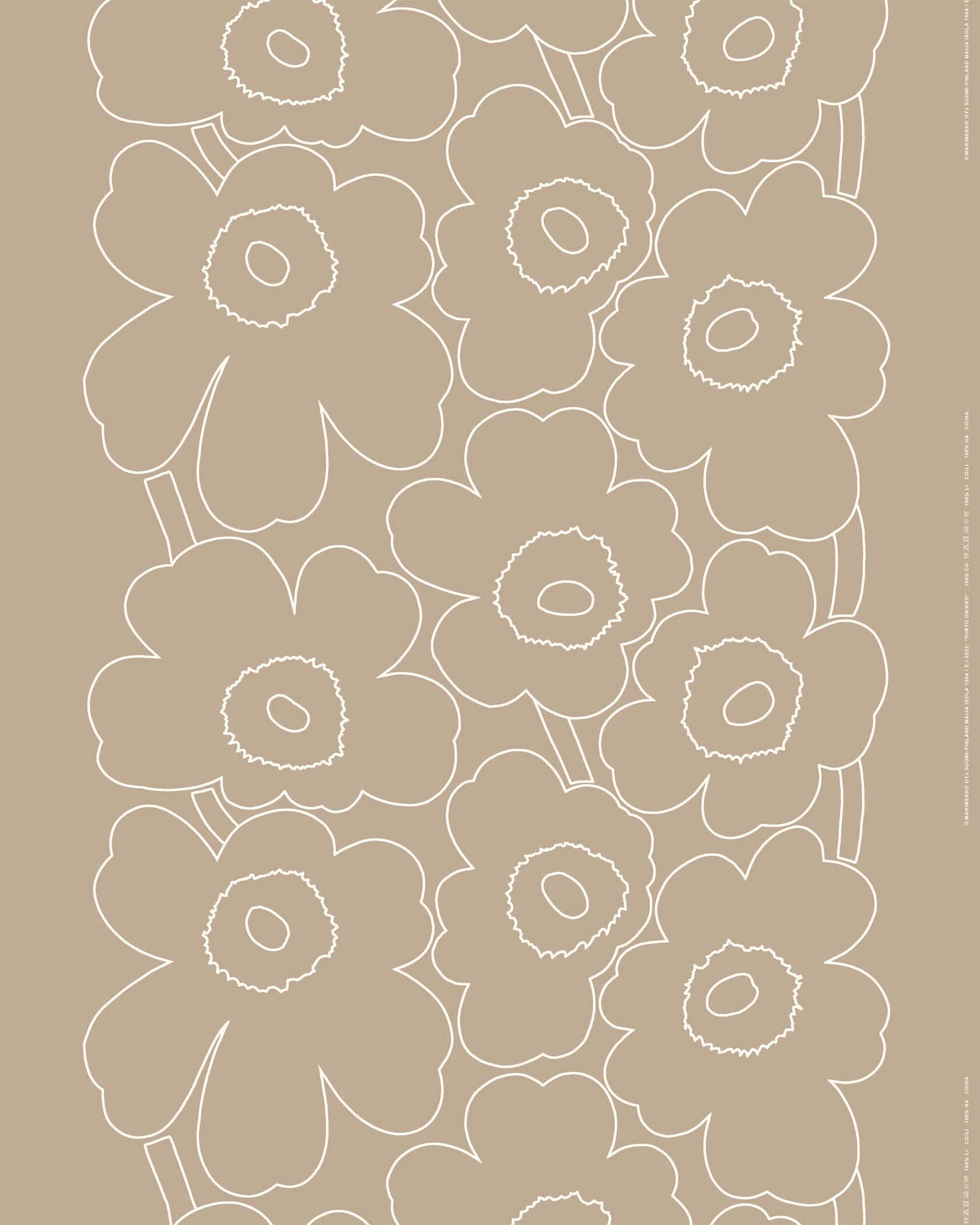 PIIRTO UNIKKO VTON PELLAVAファブリック | リネン | ファブリック