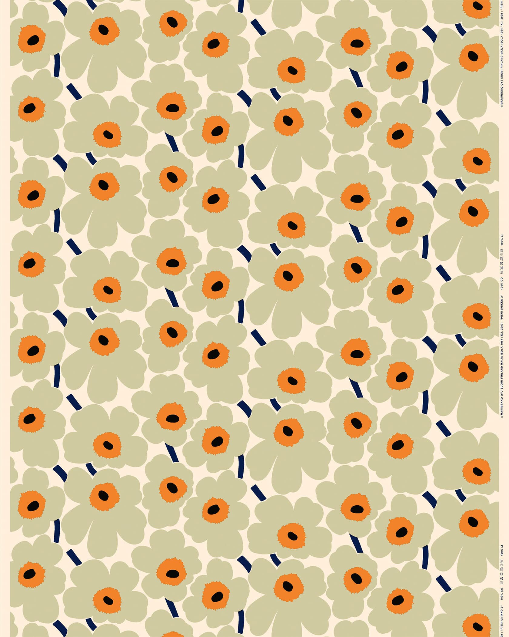 Pieni Unikko 2 コットンファブリック | Marimekko (マリメッコ) 日本
