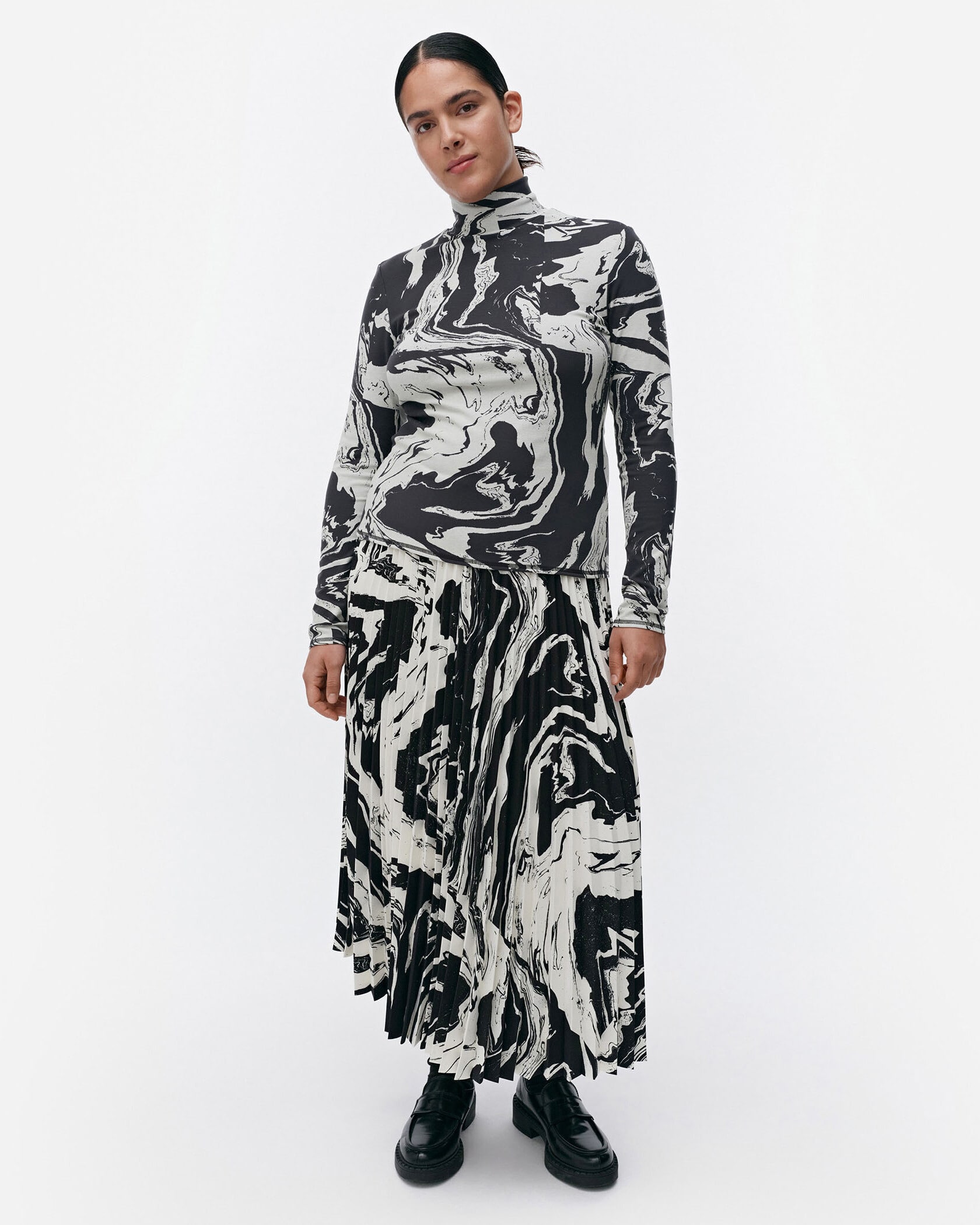 ☆ marimekko ☆ Jakala Marras 730-コットンジャージートップス Jakala Marras カットソー | Fujiwo Ishimoto | Marimekko