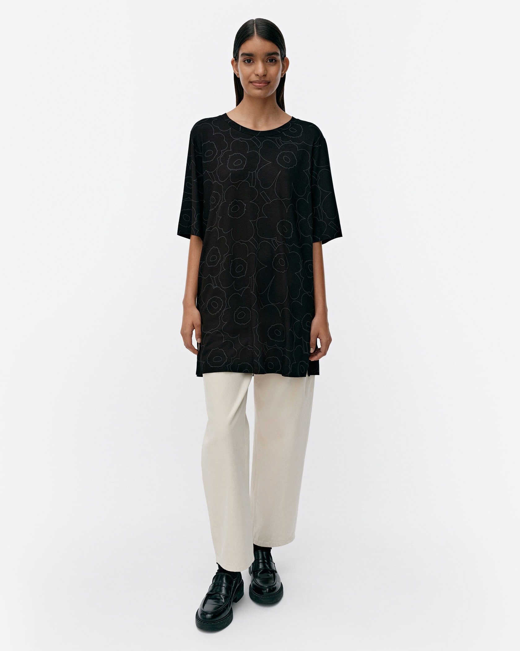 marimekko ウニッコ　チュニック 36 Cour Piirto Unikko チュニック | Maija Isola | Marimekko
