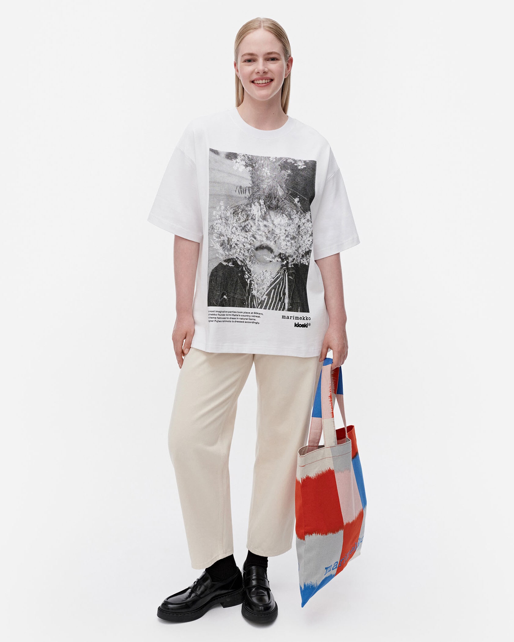 Nopeus Ketunleipa Placement Tシャツ | Fujiwo Ishimoto