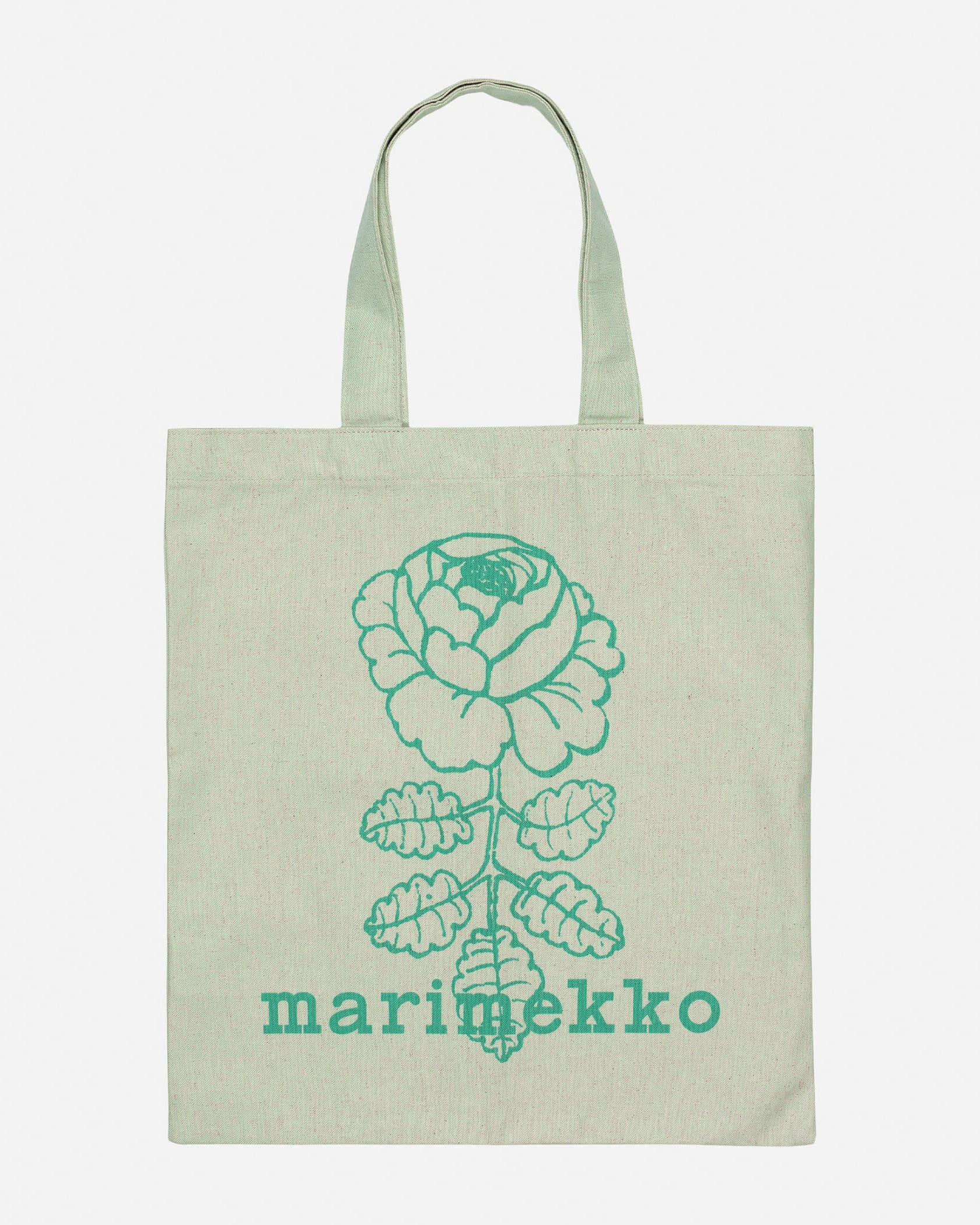 【marimekko】Vankka Vihkiruusu Placement トートバッグ Vankka Vihkiruusu Placement トートバッグ | Maija Isola