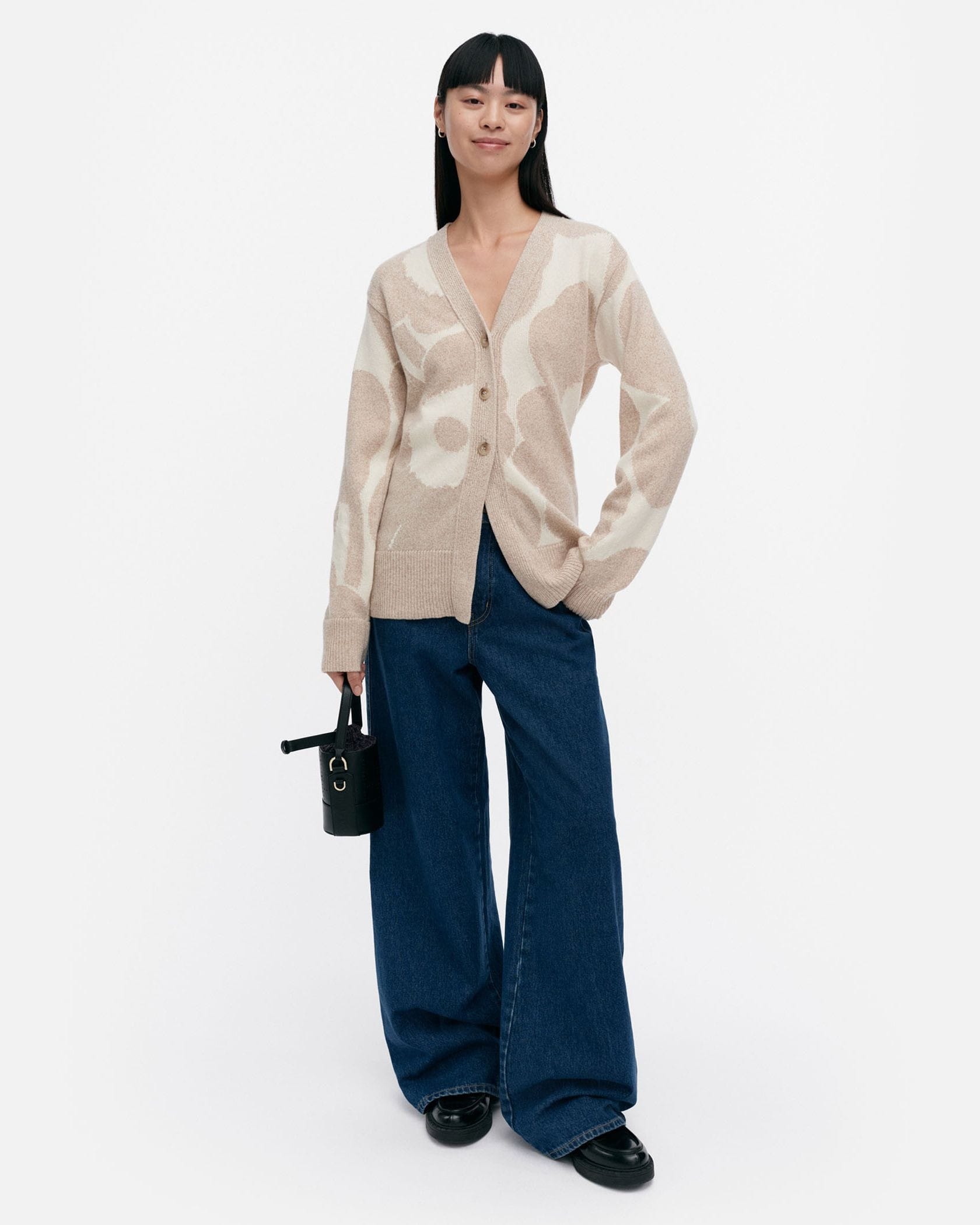 marimekko ウニッコ カーディガン Sサイズ Kumma Unikko ニットカーディガン〈Members Week対象〉 | Maija