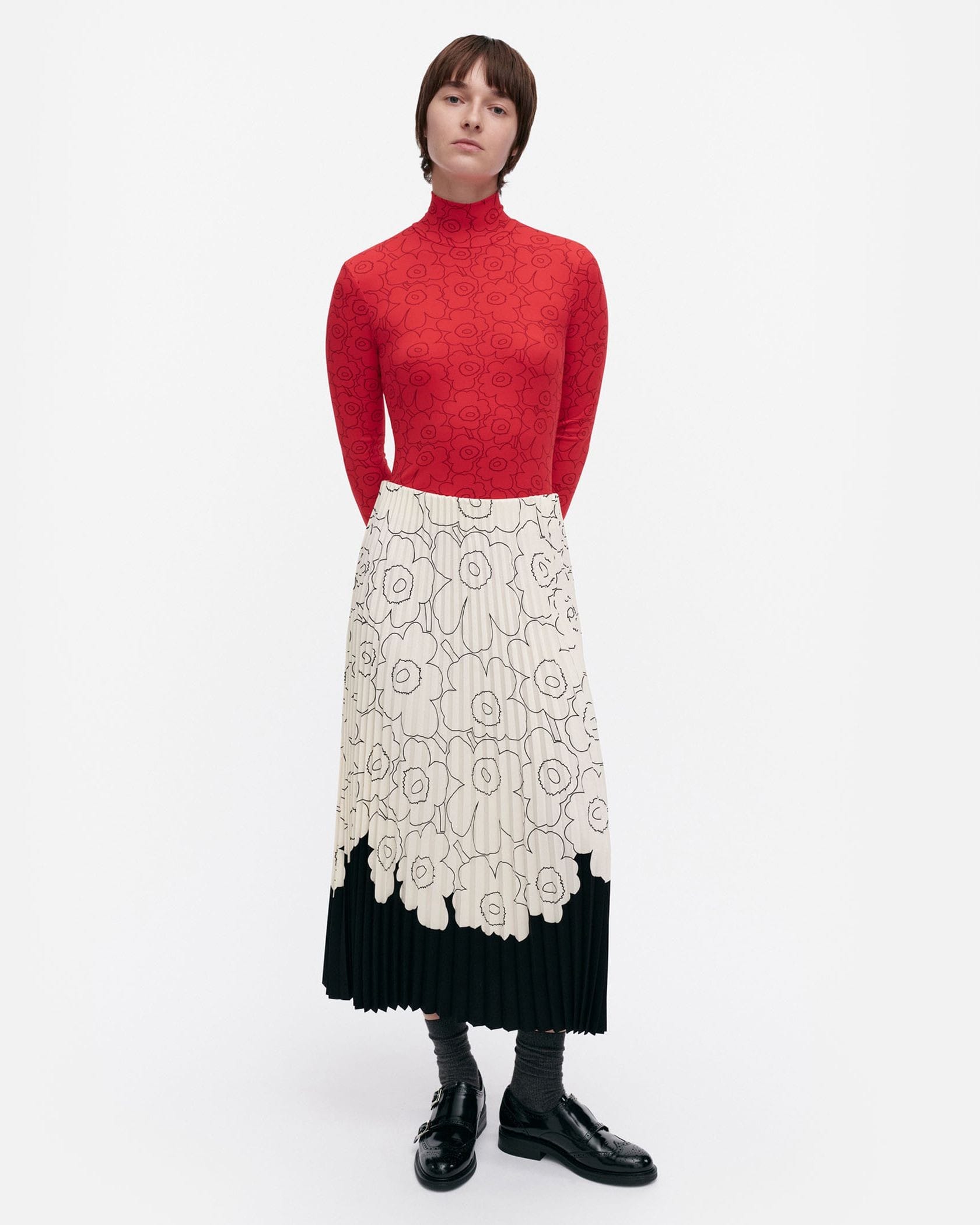 marimekko :: マリメッコ スカート Piiru Piirto Unikko スカート | Maija Isola | Marimekko