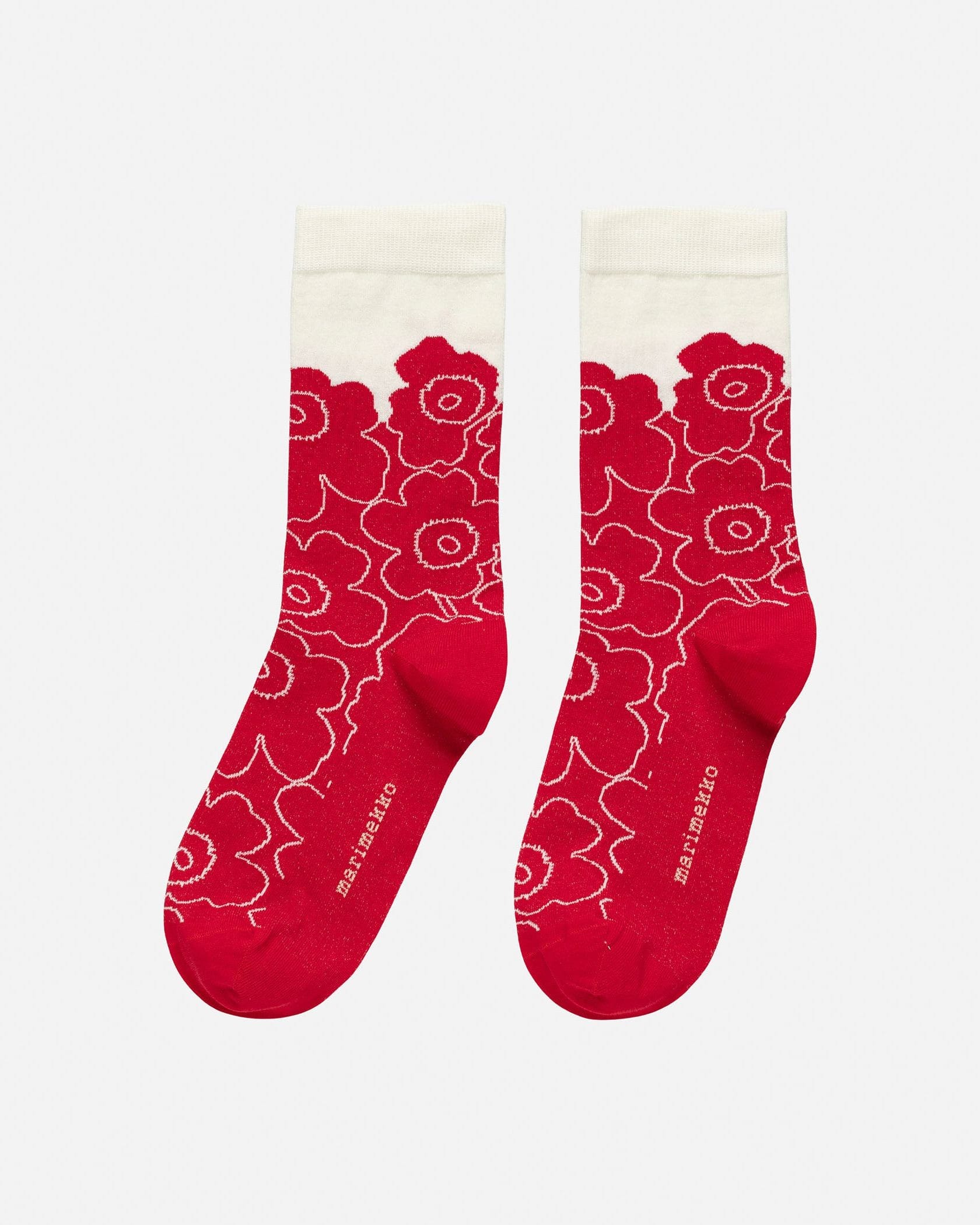 Linjaus Piirto Unikko ソックス | Maija Isola | Marimekko
