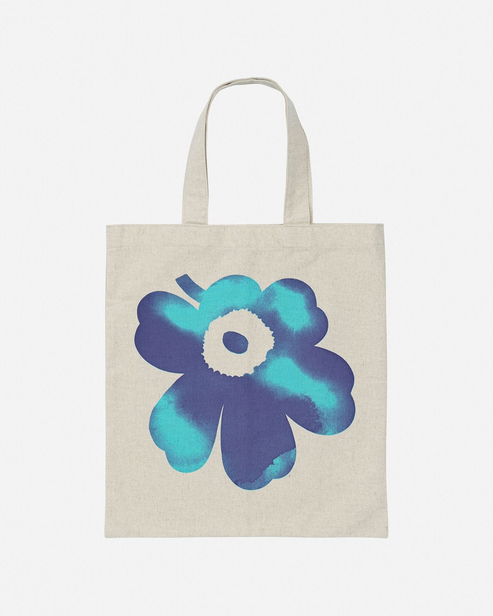 Vankka Akvarelli Unikko Placement トートバッグ | Maija Isola