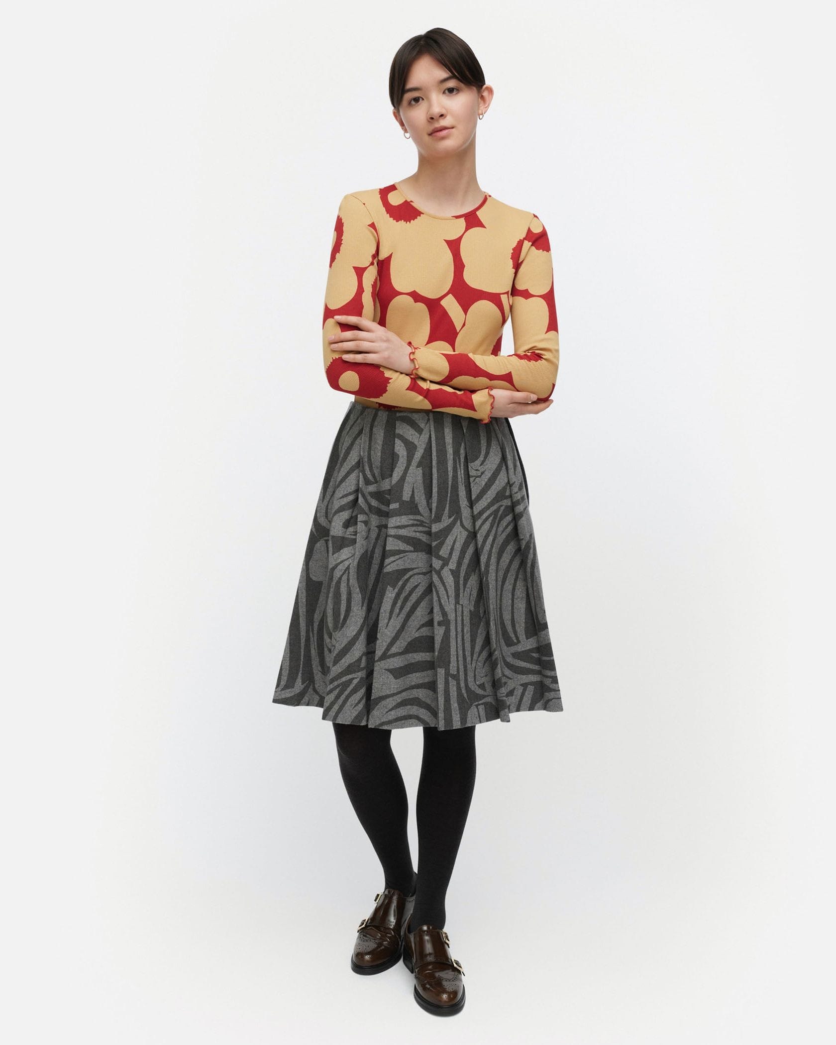 新品3万 マリメッコ　ウニッコ　Floraali Unikko カットソー Floraali Unikko カットソー | Marimekko (マリメッコ) 日本公式