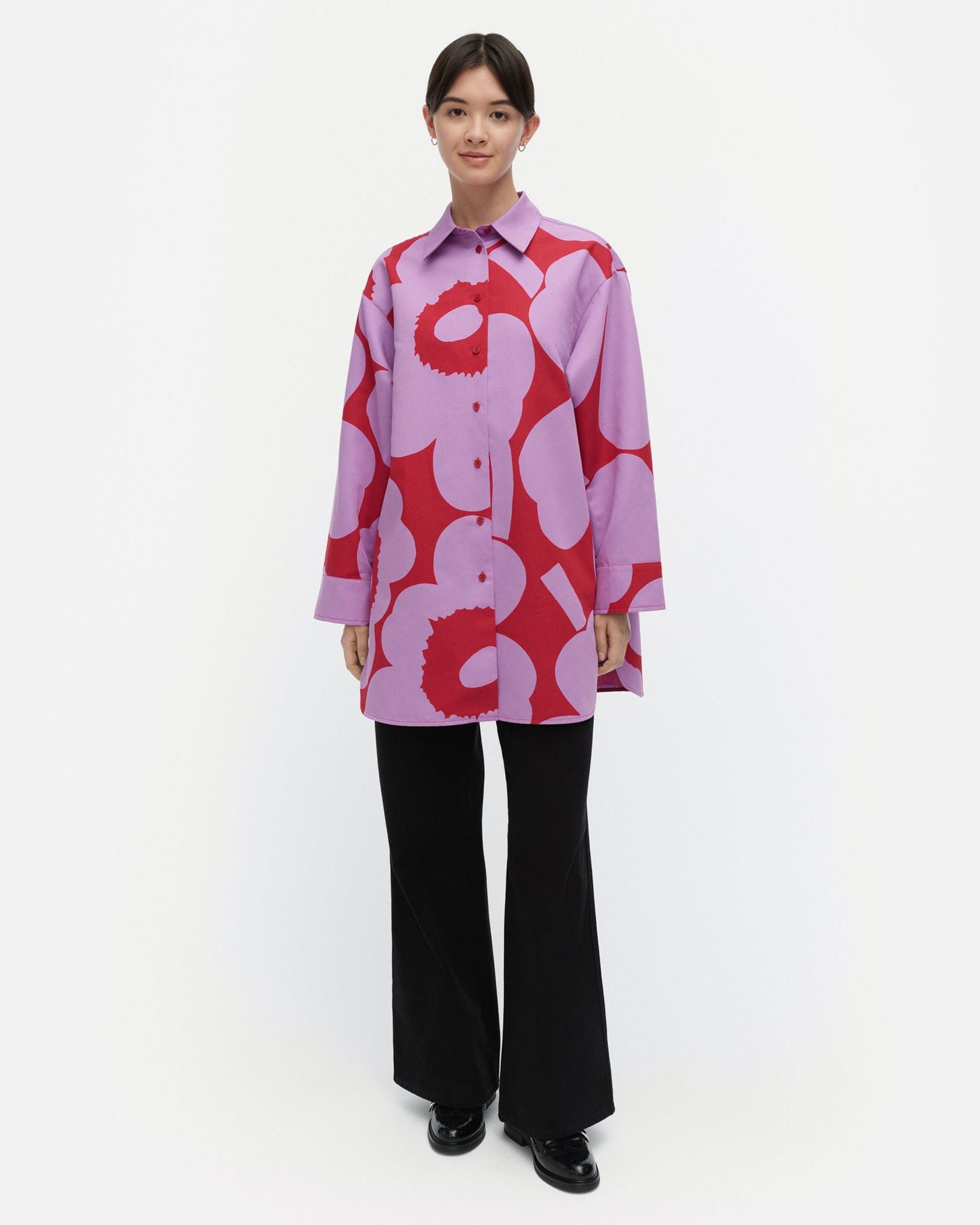 マリメッコ unikko シャツ Heitto Unikko シャツ | Marimekko (マリメッコ) 日本公式オンラインストア