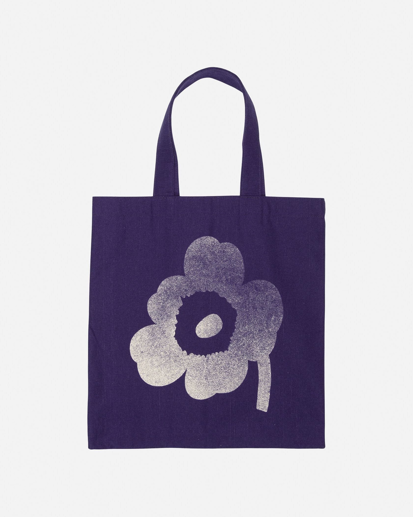 マリメッコ コットン トートバッグ 紫花柄 Vankka Unikko Placement トートバッグ | Marimekko (マリメッコ) 日本