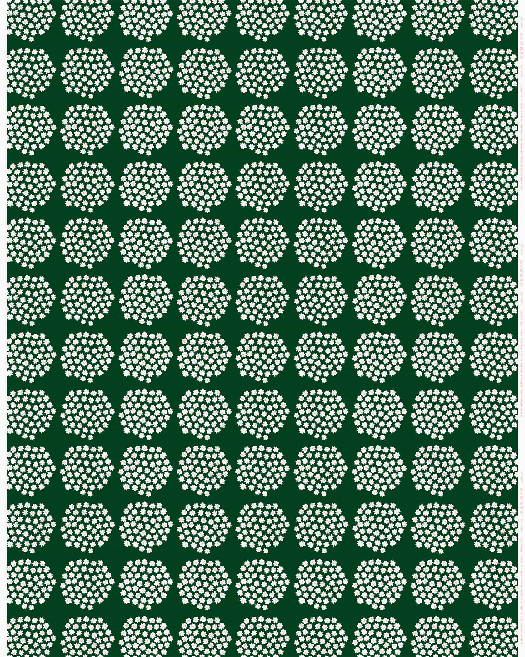 ★お値下げ★marimekko★マリメッコ★puketti★撥水加工★ マリメッコ（marimekko）テーブルクロス（生地）プケッティ