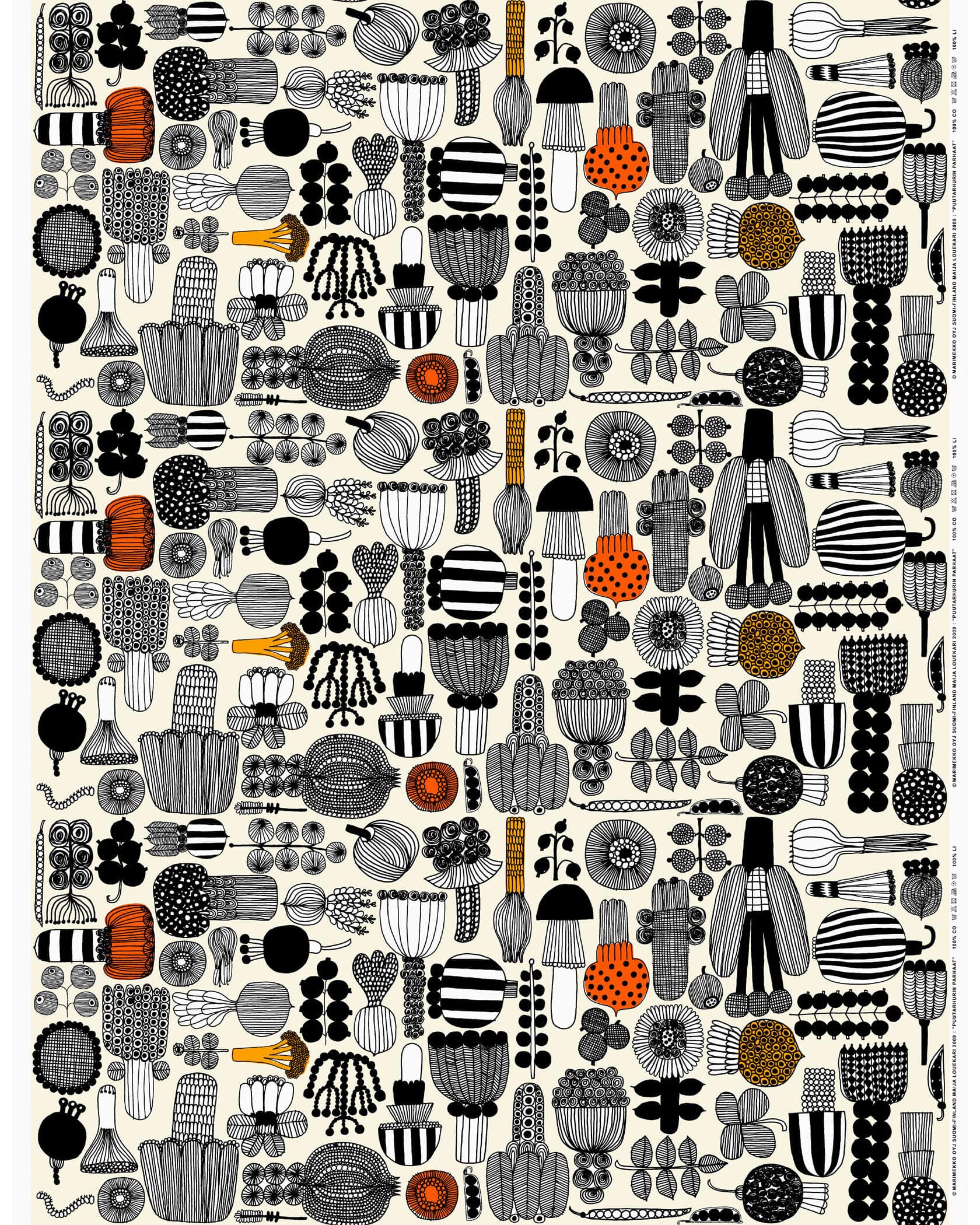 Puutarhurin Parhaat marimekko 撥水生地 Puutarhurin Parhaat コットンファブリック | コットン | ファブリック