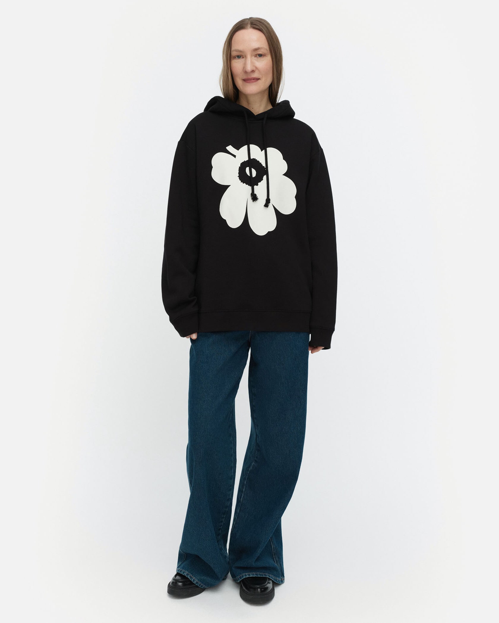 Runoja Unikko Placement フーディ | Maija Isola | Marimekko