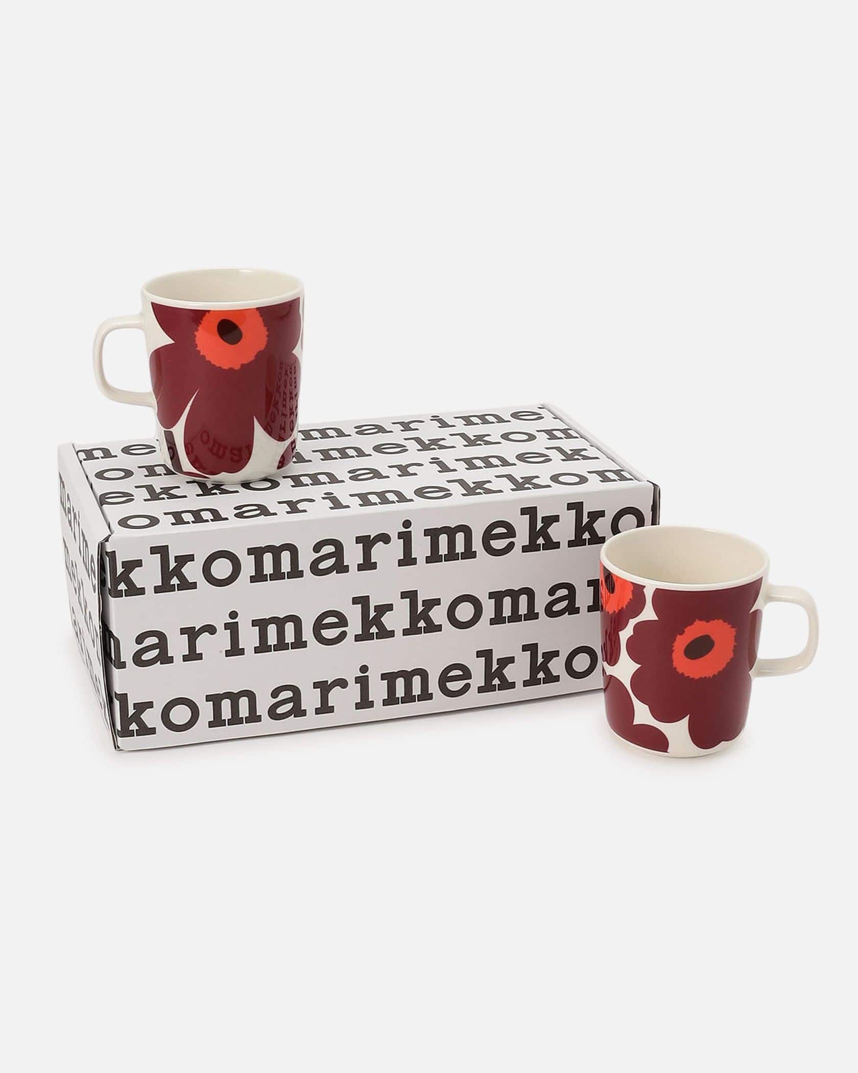 オンライン限定】Unikko マグカップセット 250ml | Maija Isola