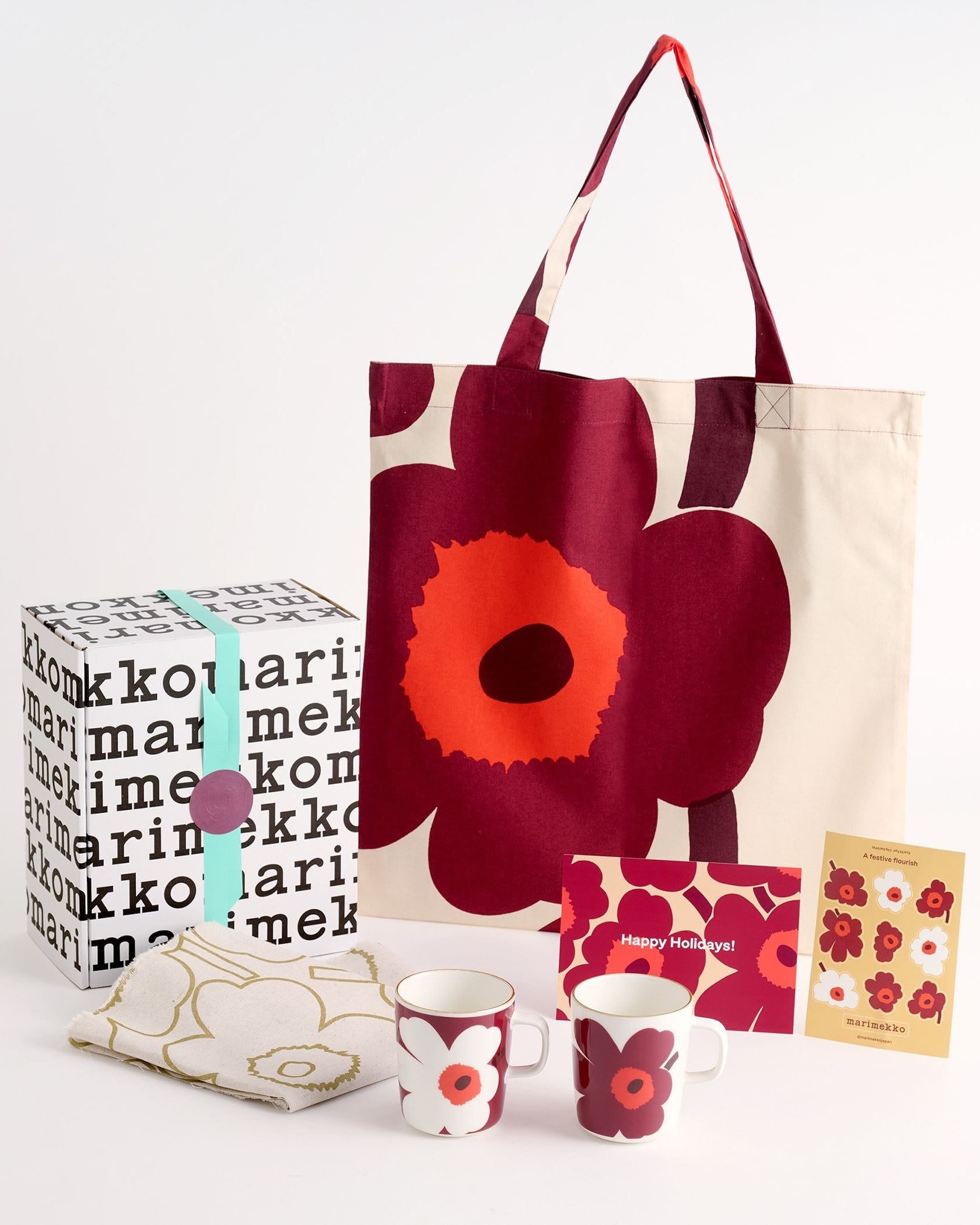 オンライン限定】Unikko トートバッグ & Juhla Unikko マグカップ