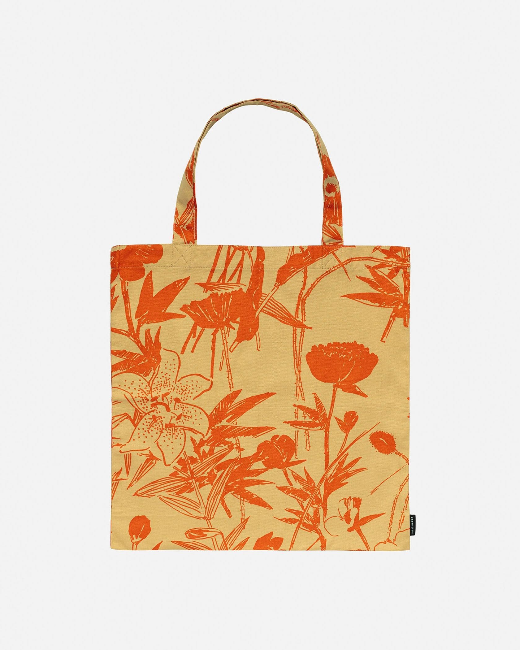 marimekko 60th Anniversary 【新品】トート　オレンジ marimekko 60th Anniversary 【新品】トート オレンジ