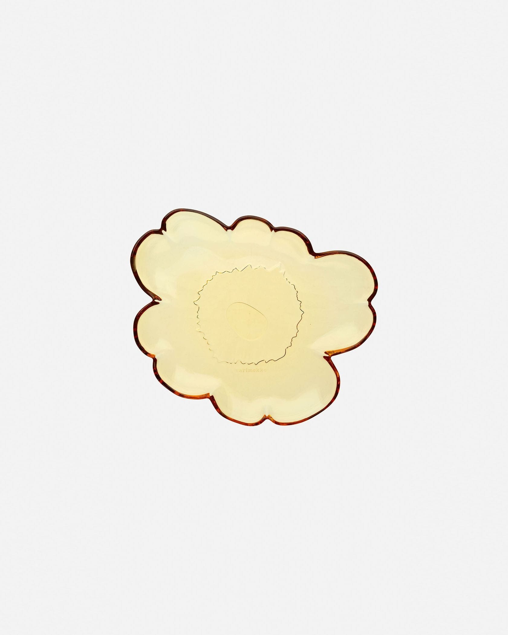 Unikko ガラスプレート 20cm | Marimekko (マリメッコ) 日本公式