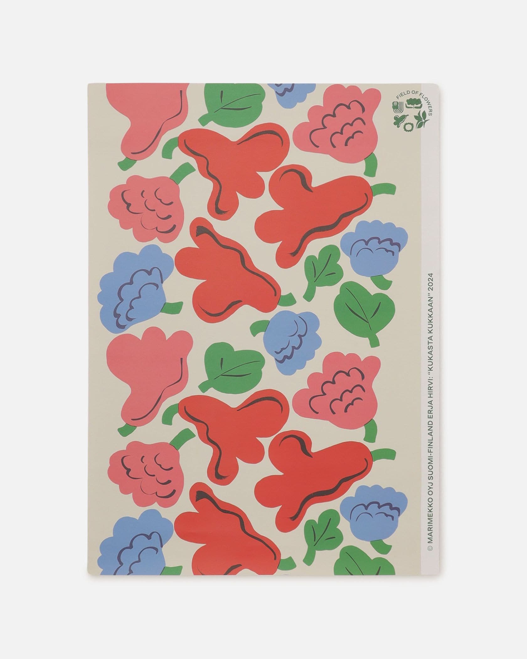 一部店舗・オンラインストア限定】Kukasta Kukkaan ポスター 50