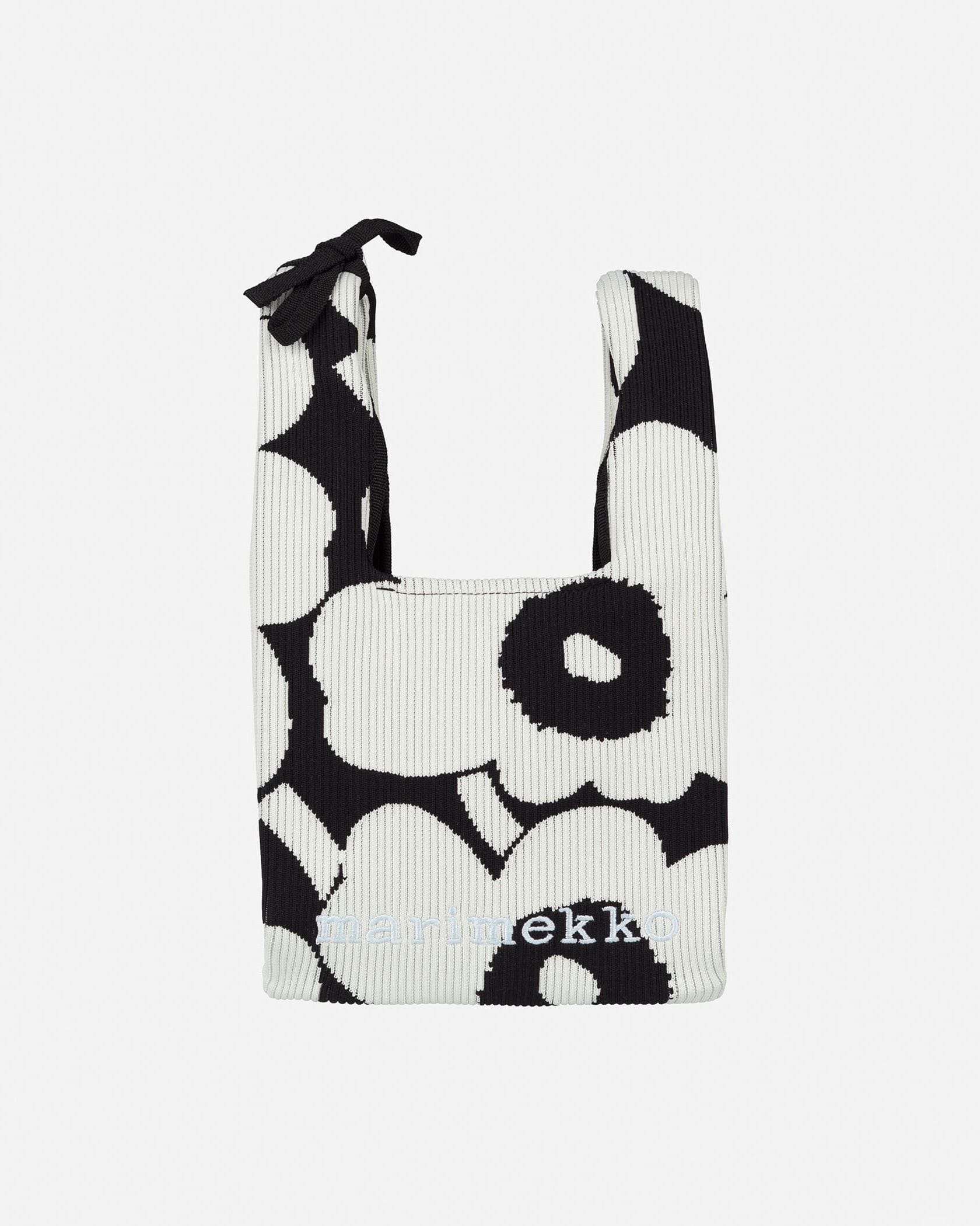新品 マリメッコ Knitted Mini Tote Unikko トートバッグ Knitted Mini Tote Unikko トートバッグ | Maija Isola | Marimekko