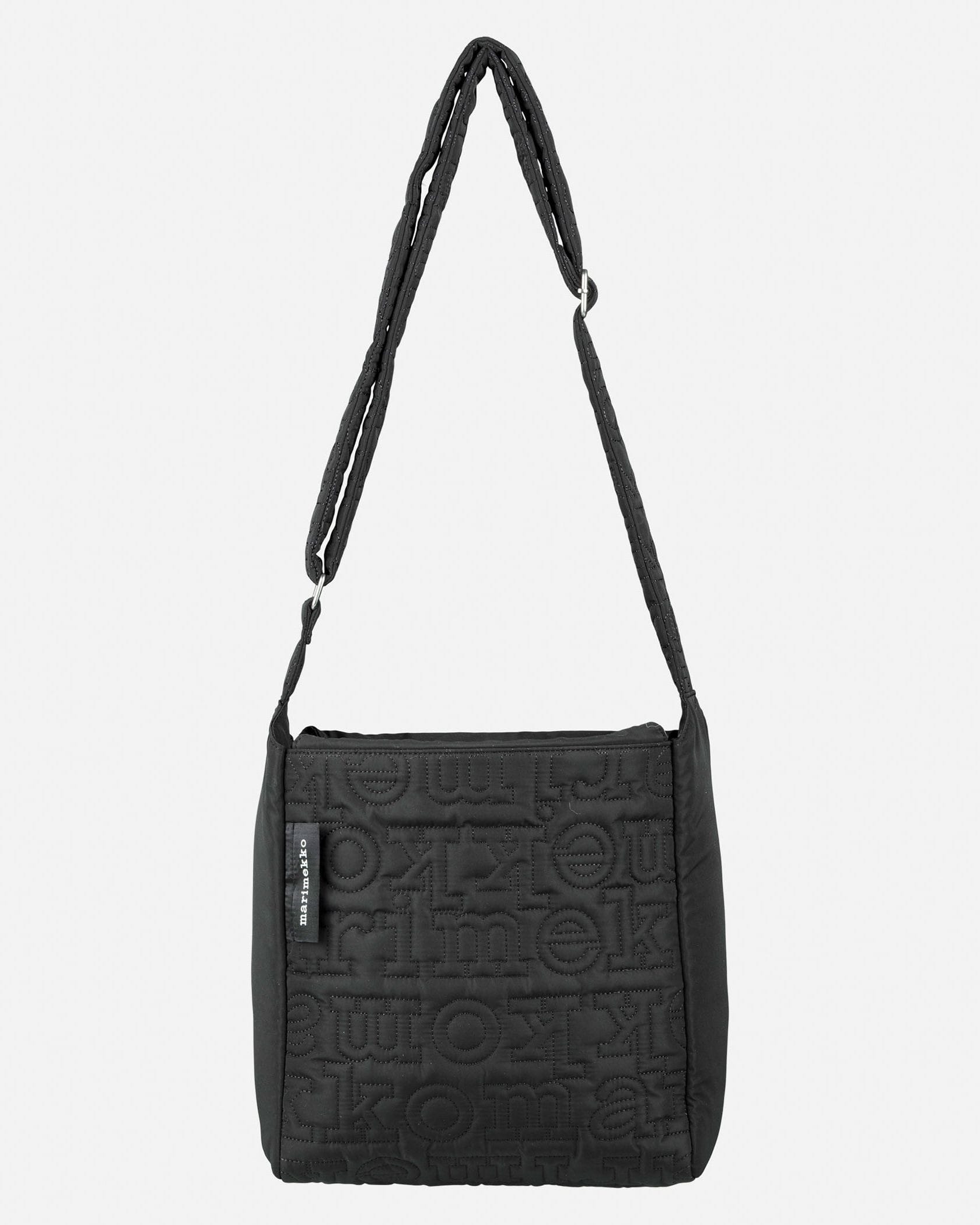 【未使用タグ有】マリメッコショルダーバックJoy Crossbody　ブラック Joy Crossbody M Logo ショルダーバッグ | ショルダーバッグ | バッグ