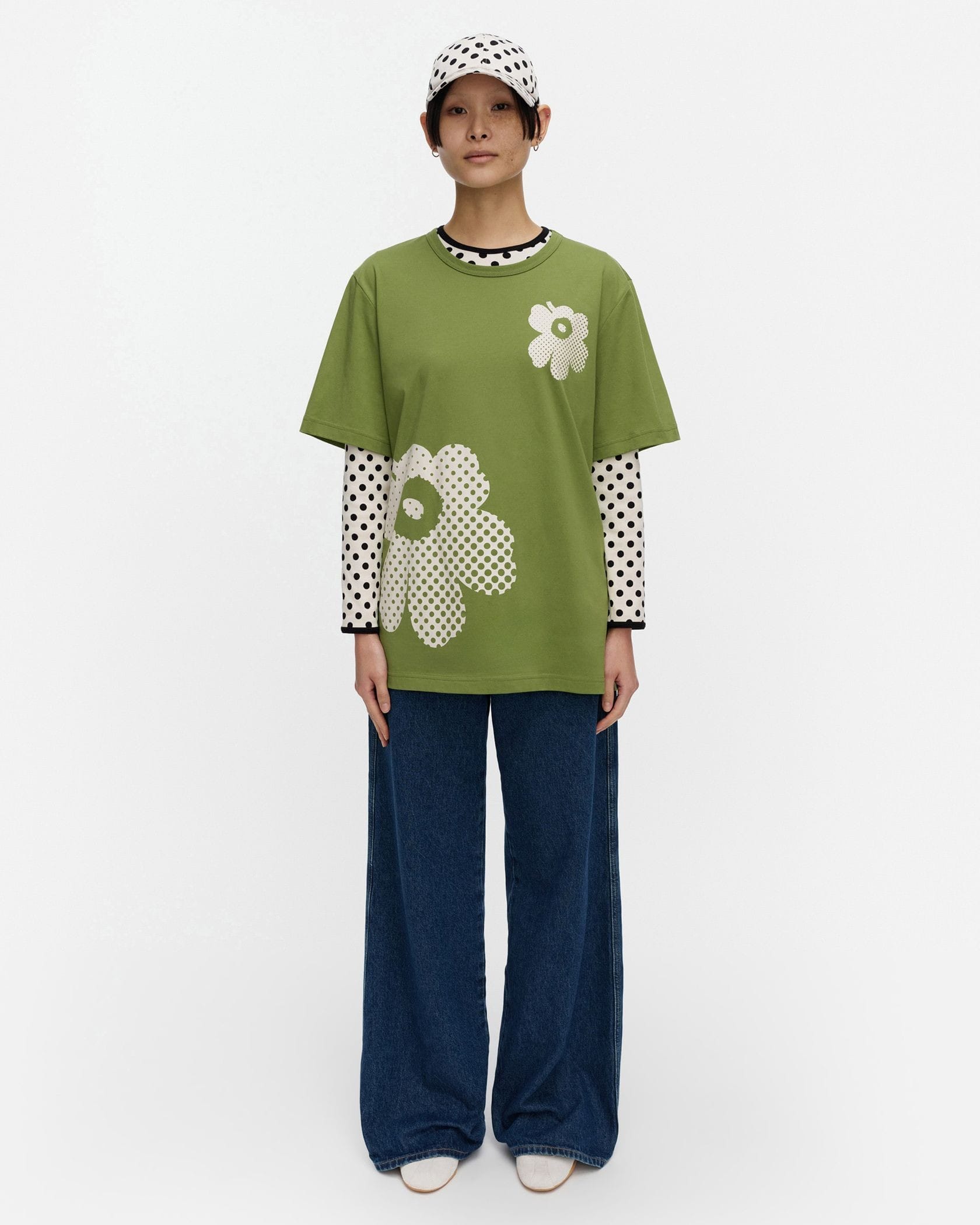 Vihne Unikko Placement Tシャツ | Maija Isola | Marimekko