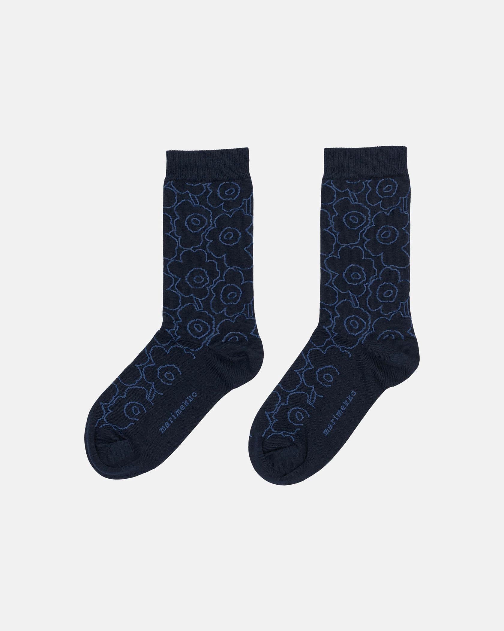 Linjaus Piirto Unikko ソックス | Maija Isola | Marimekko