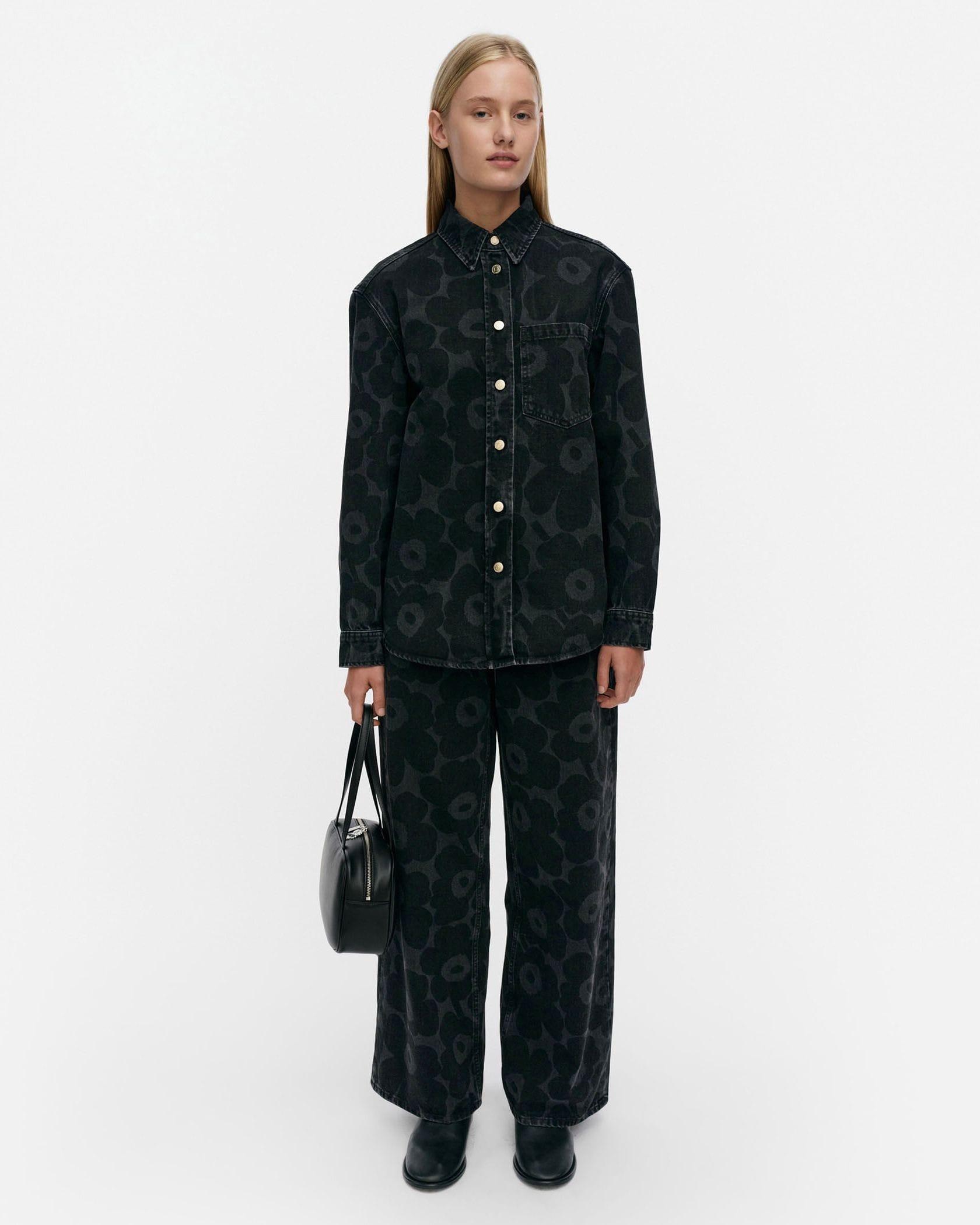 Maridenim Vaihe Unikko シャツ | Maija Isola | Marimekko 