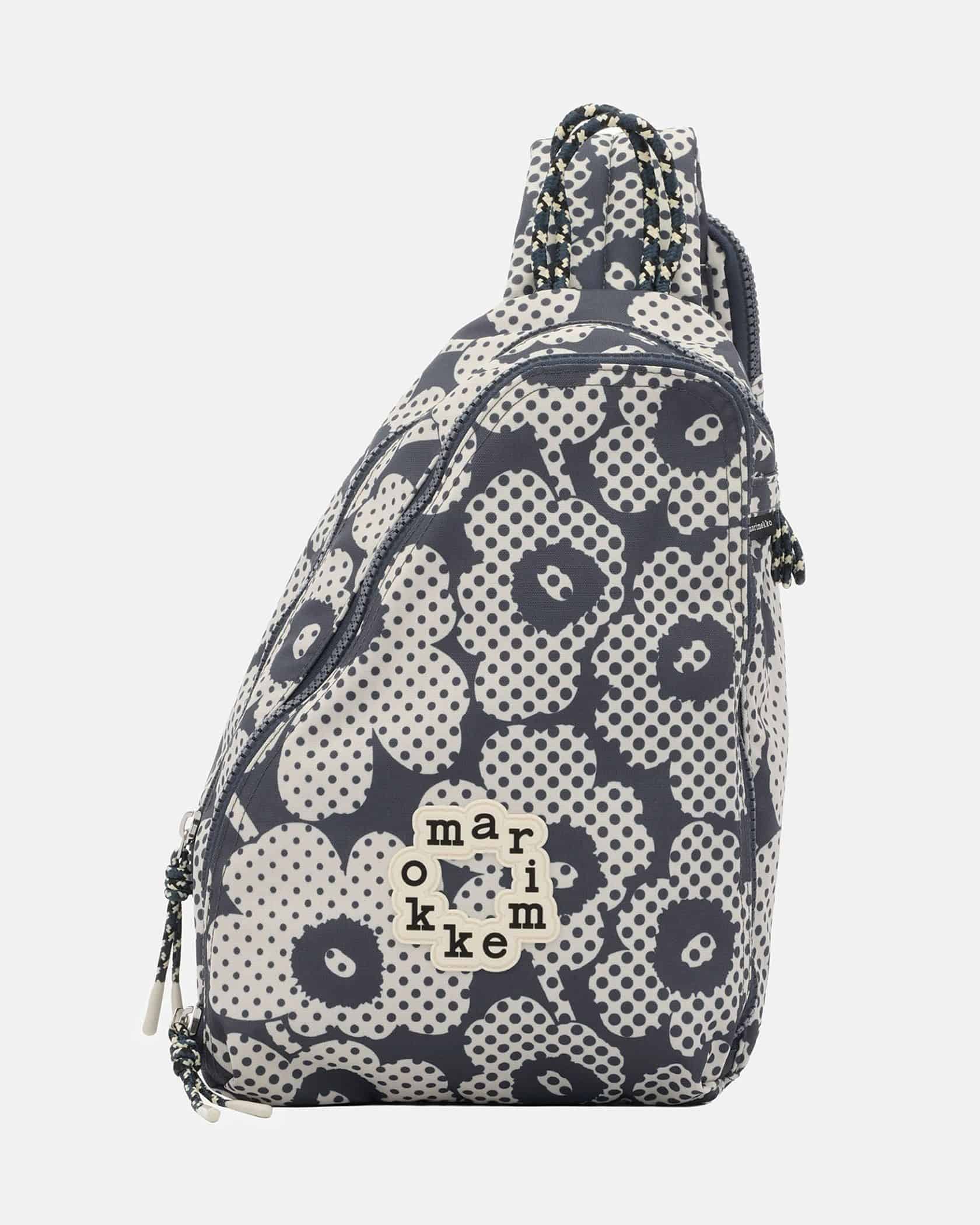 新品 マリメッコ marimekko ロゴ入り バックパック アイボリー タグ付 Pirtea Mini Unikko バックパック | Maija Isola | Marimekko