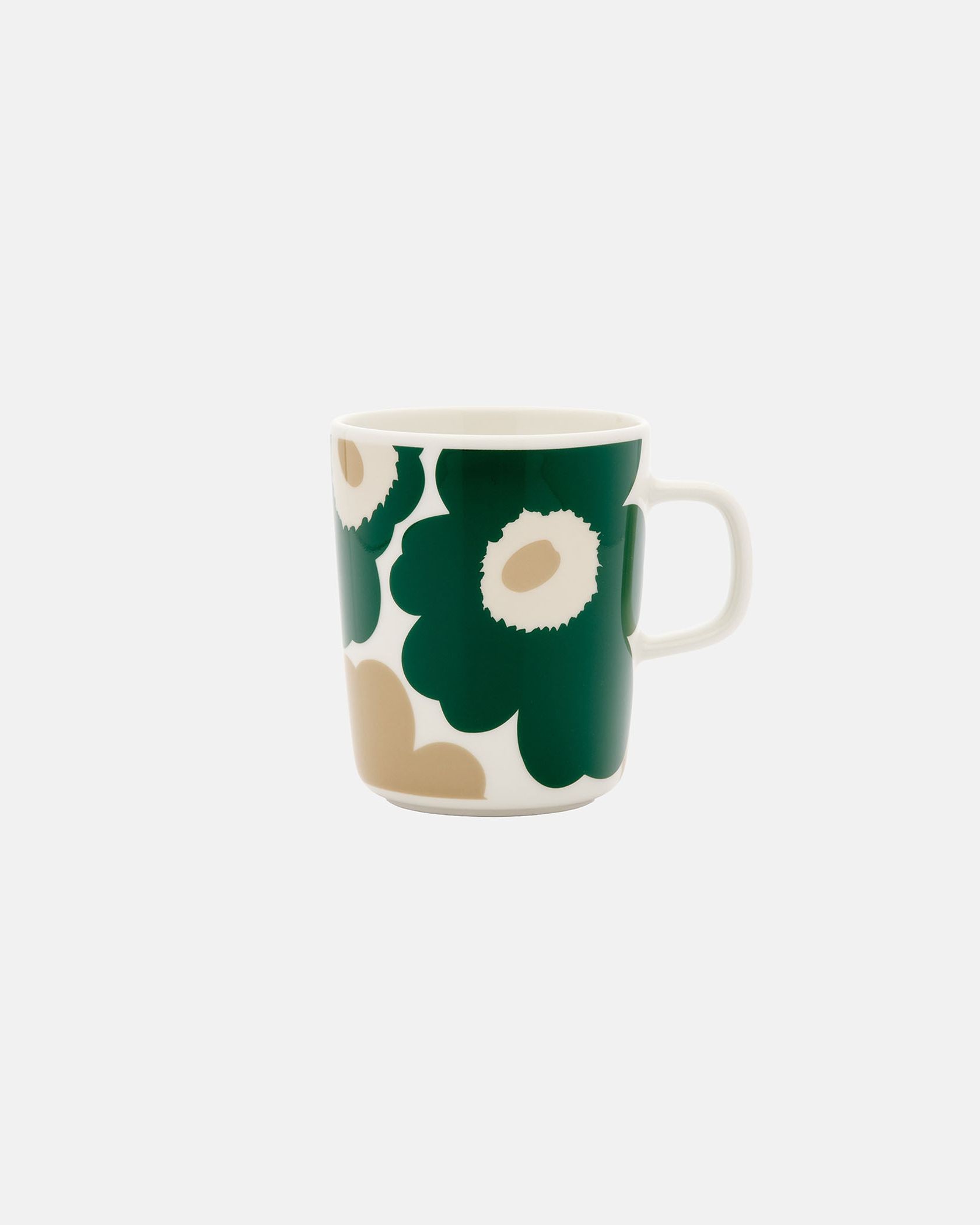 【未使用】marimekko Unikko マグカップ 小皿 セット グリーン Unikko マグカップ 250ml | Maija Isola | Marimekko (マリメッコ