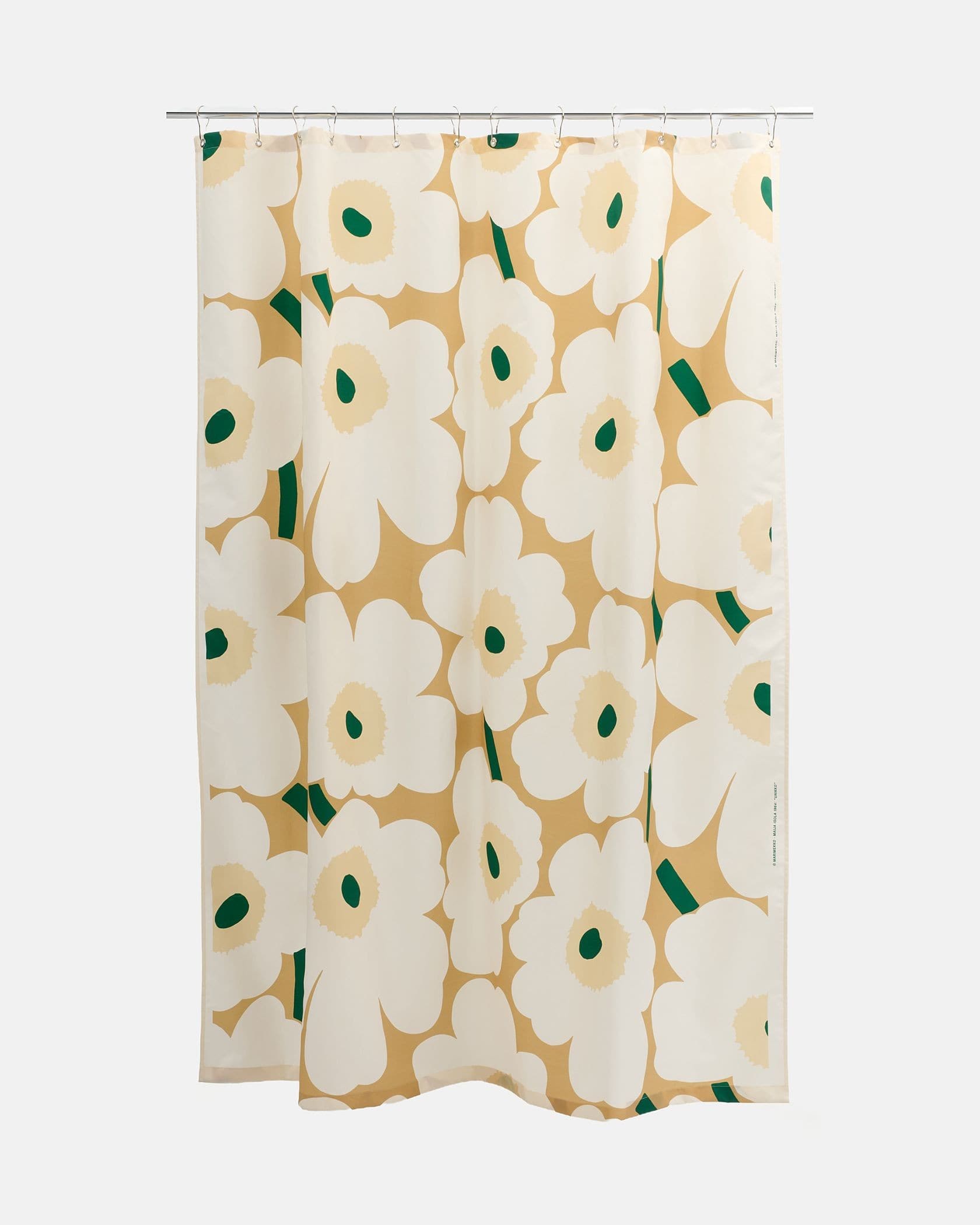 オンラインストア限定】Unikko シャワーカーテン 180×200cm | Maija