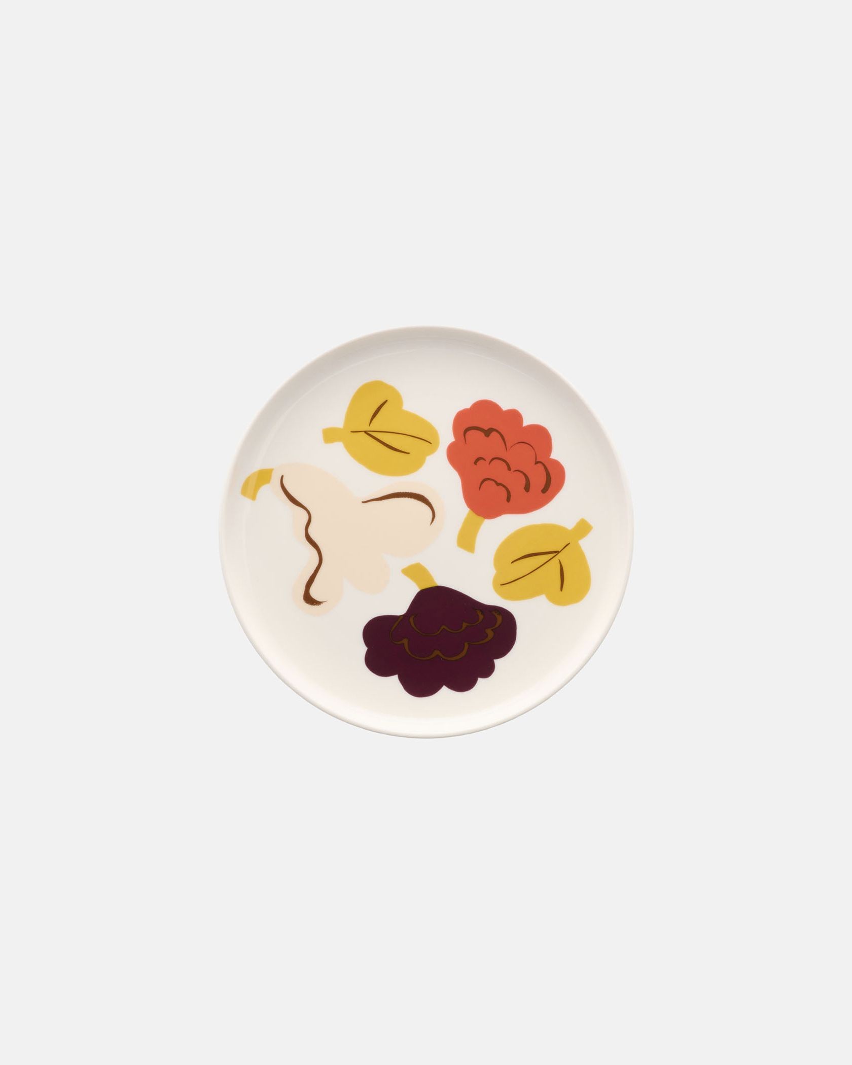 Kukasta kukkaan プレート 20cm | Erja Hirvi | Marimekko (マリメッコ