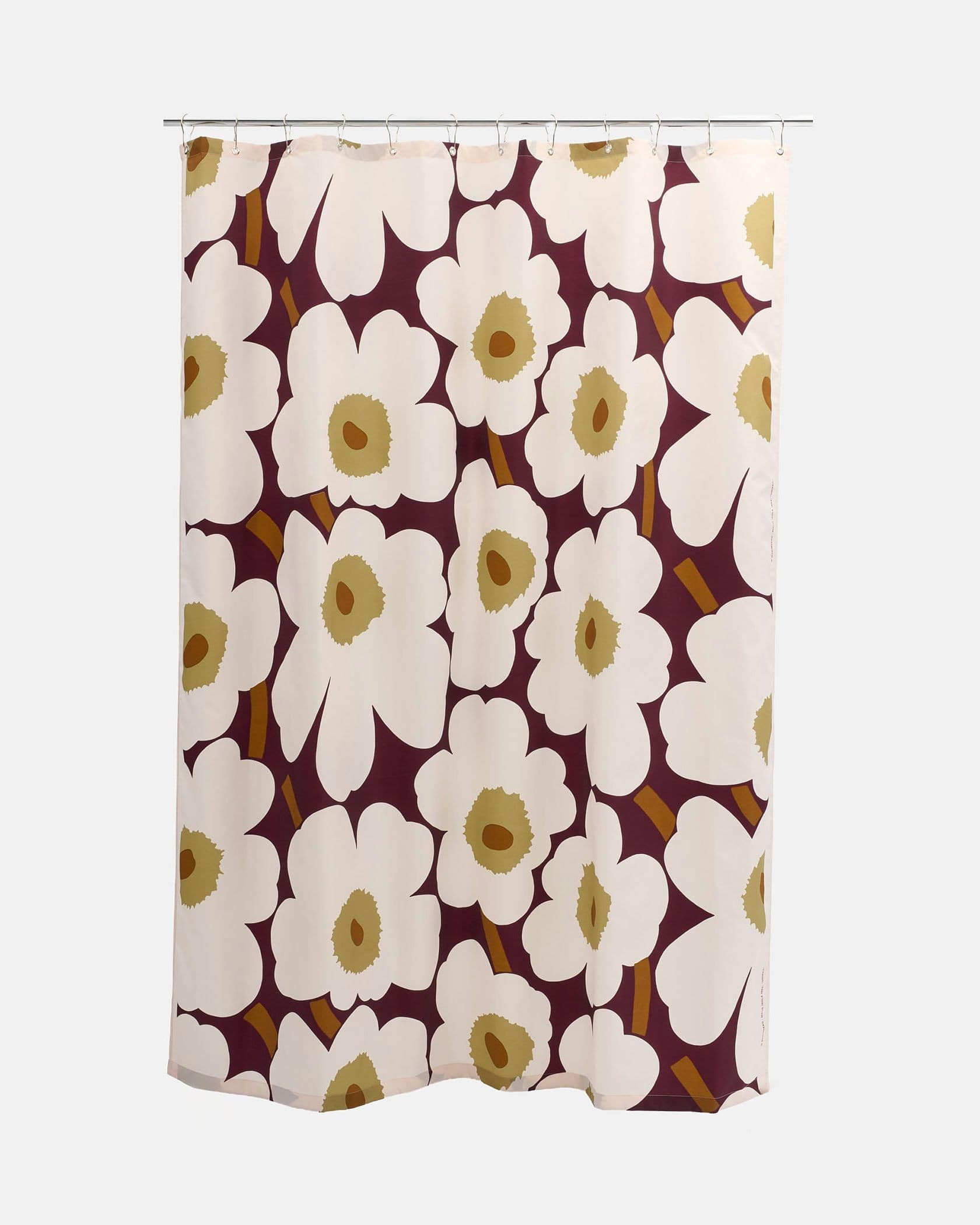 オンラインストア限定】Unikko シャワーカーテン 180×200cm | Maija