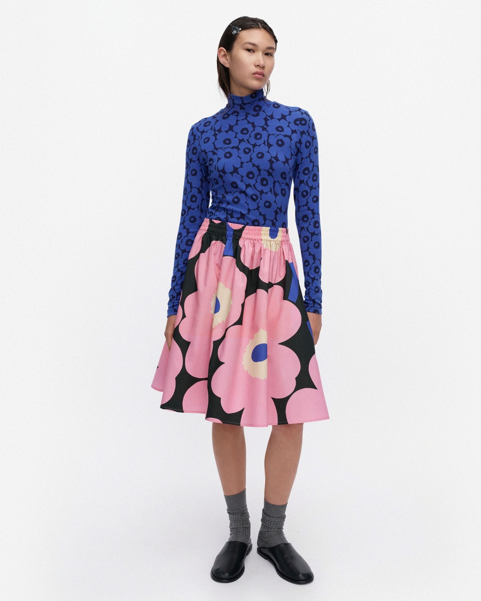 Marimekko ウニッコ　ロング　ラップスカート　お値引き可 一部店舗・オンラインストア限定】Poiminnot Unikko スカート | Maija