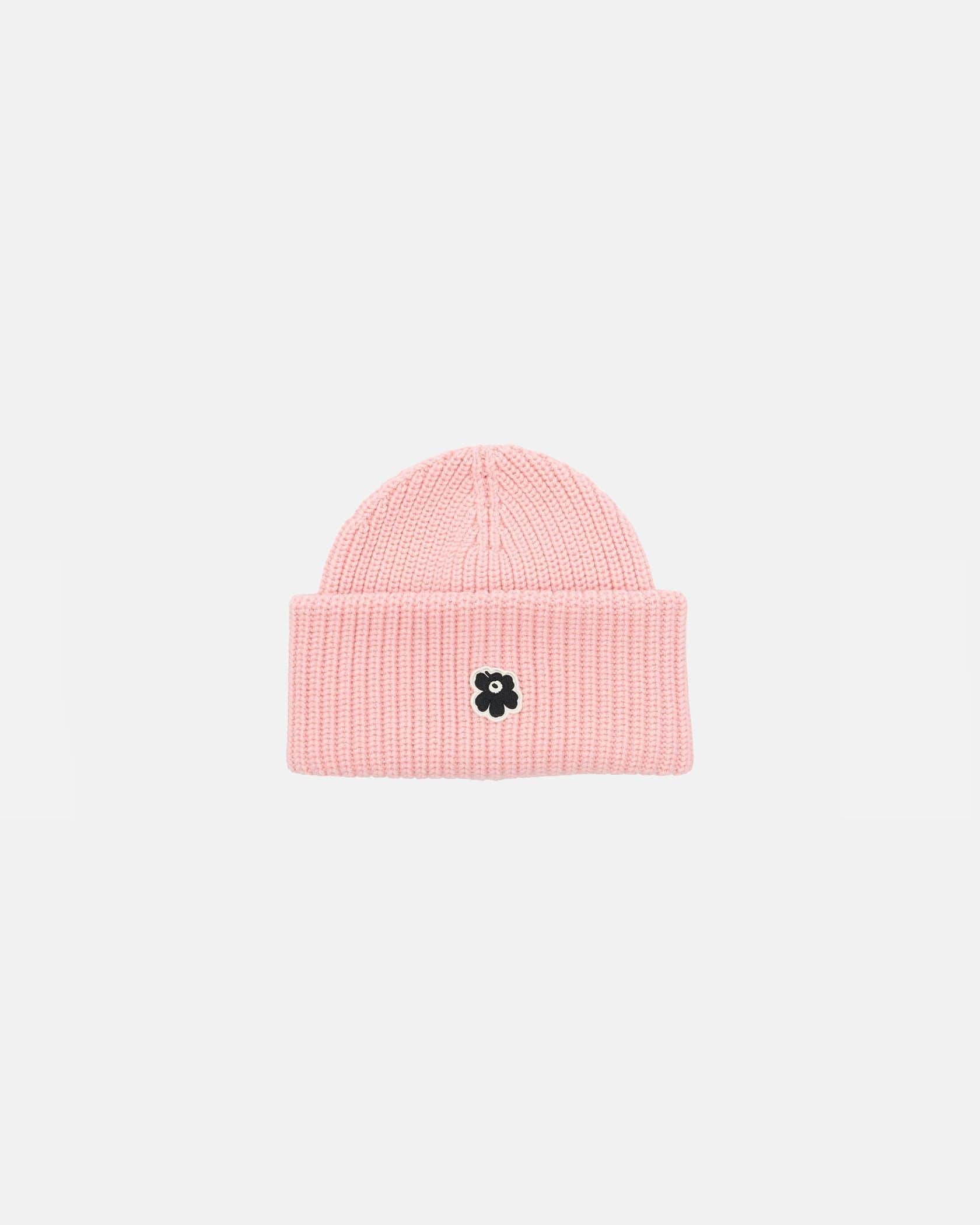 [新品]marimekko ピンク ビーニー帽 一部店舗・オンラインストア限定】Tilaisuus ビーニー | Maija Isola