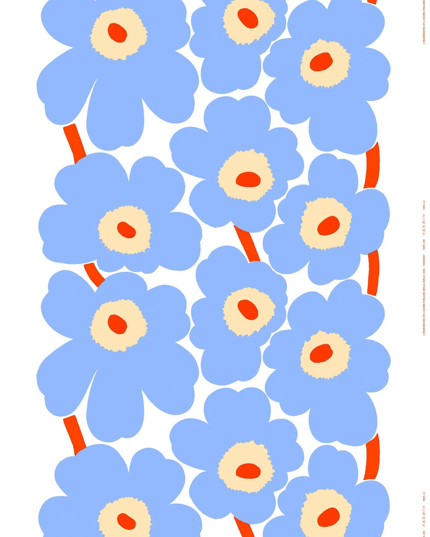 Unikko コットンファブリック | Marimekko (マリメッコ) 日本公式 