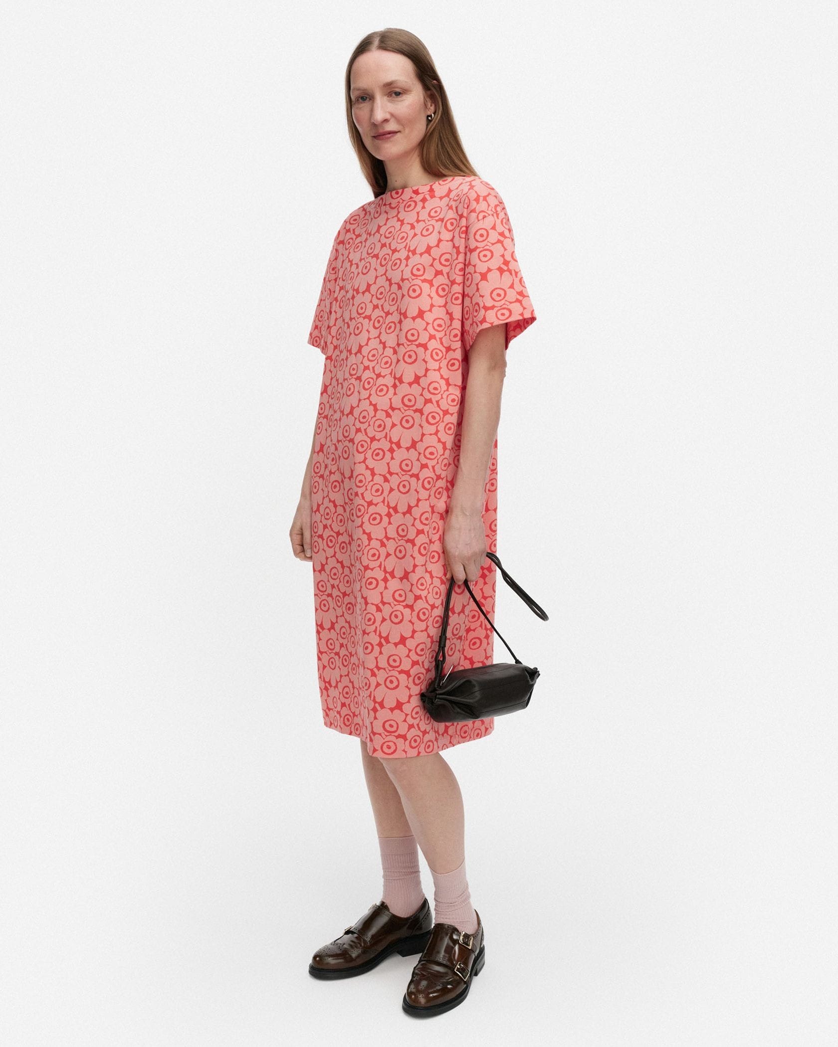 ★新品未使用 マリメッコ ウニッコピンク ワンピース Joku Unikko ワンピース | Maija Isola | Marimekko (マリメッコ) 日本