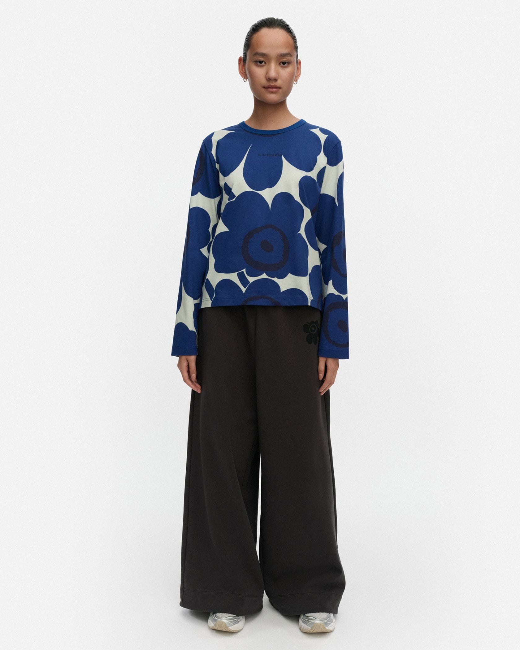 新品 マリメッコ Unikko柄カットソー Efekti Unikko カットソー | Maija Isola | Marimekko (マリメッコ