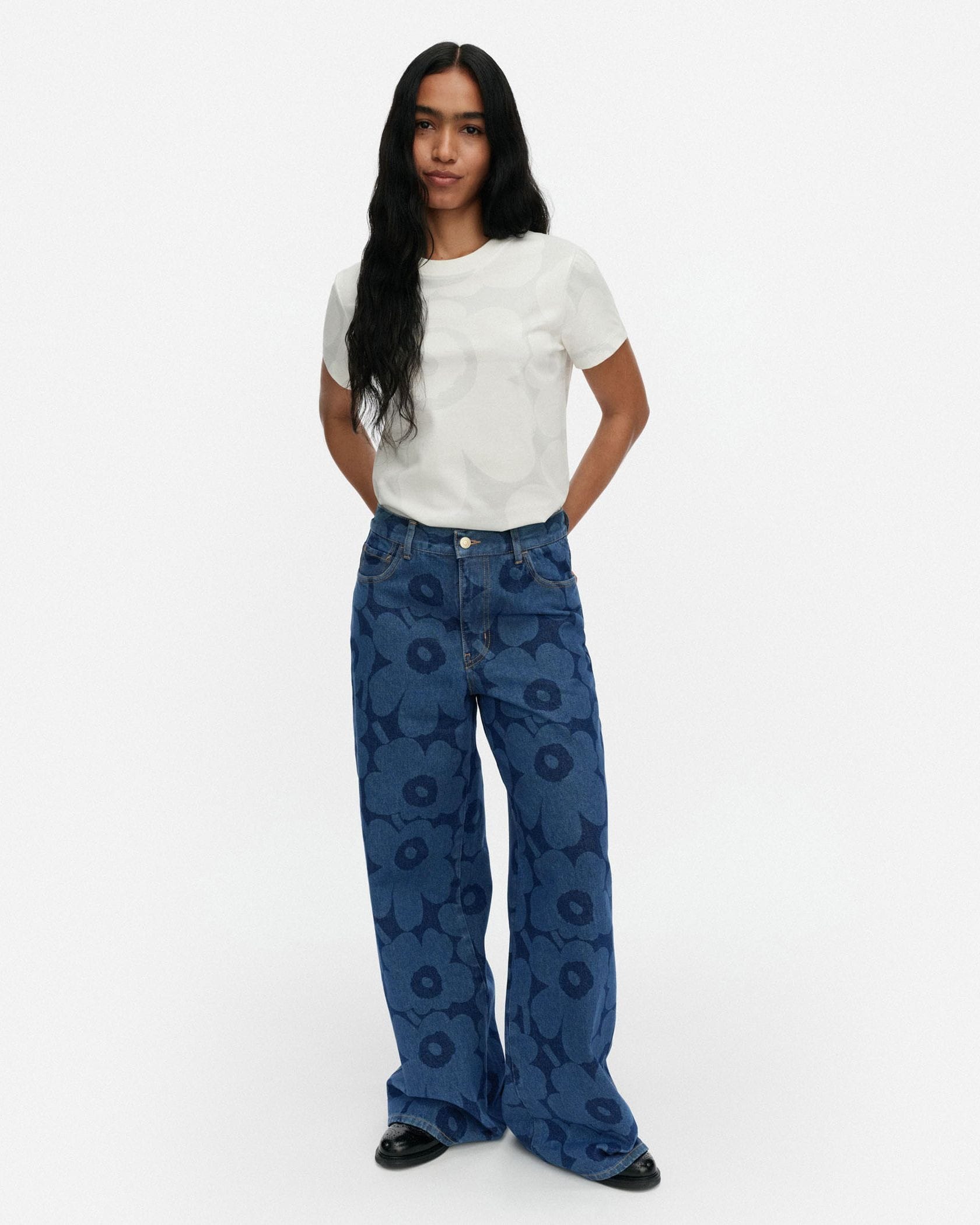 オンライン先行販売］Maridenim Wide Unikko S ジーンズ | Maija Isola
