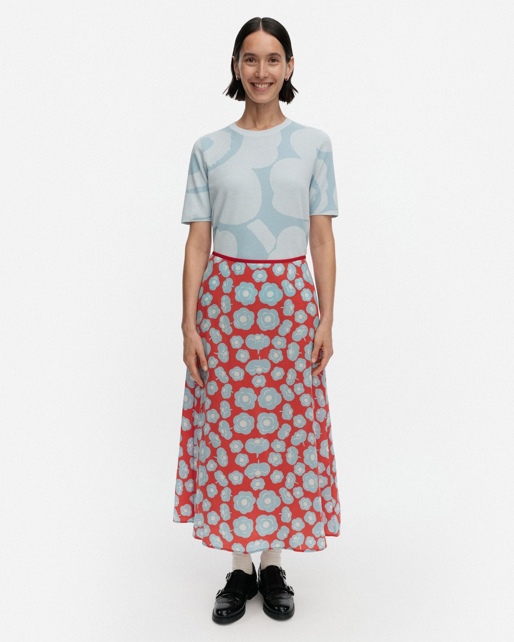 マリメッコ　新作　Tumma スカート Edeta Tumma スカート | Maija Isola | Marimekko (マリメッコ) 日本