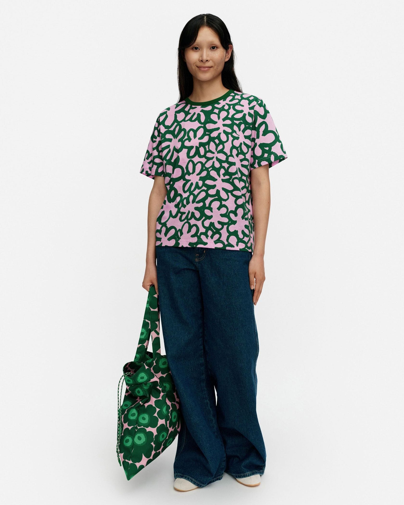 Jakso Kukka Tシャツ | Annika Rimala | Marimekko (マリメッコ) 日本
