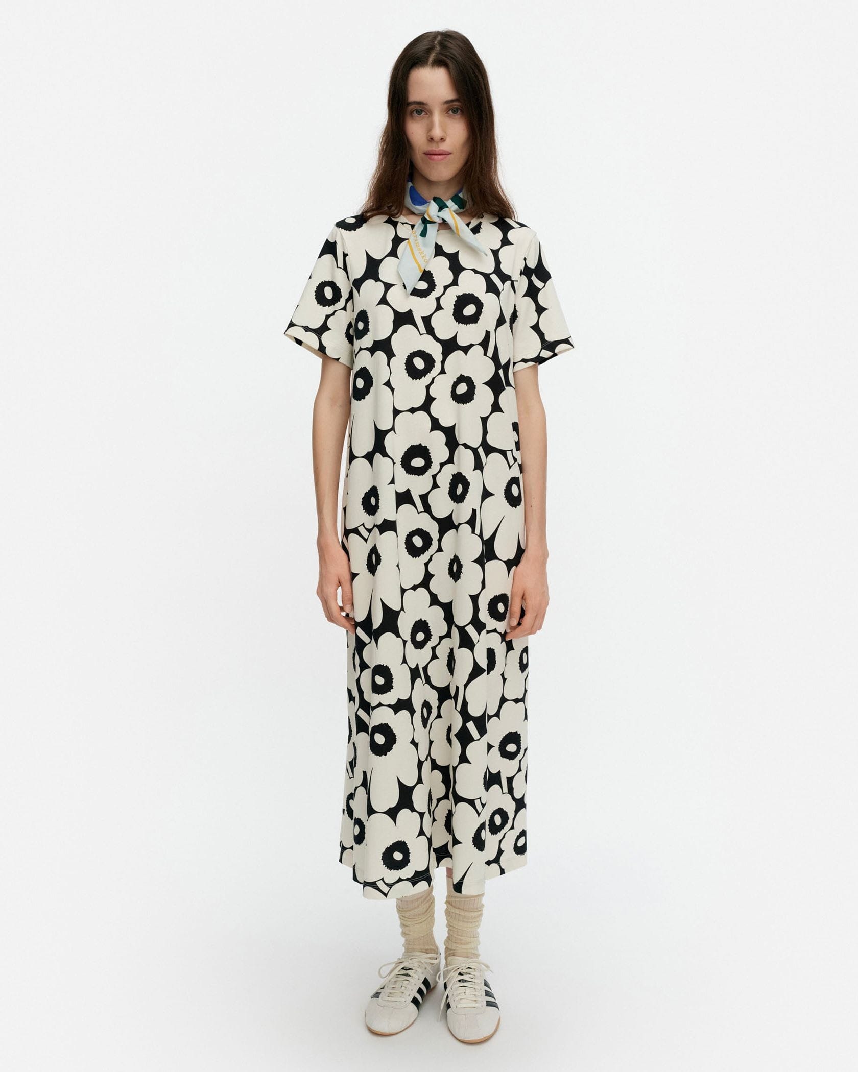 marimekko ウニッコ柄ロングワンピース Pisteinen Unikko ワンピース | Maija Isola | Marimekko (マリメッコ