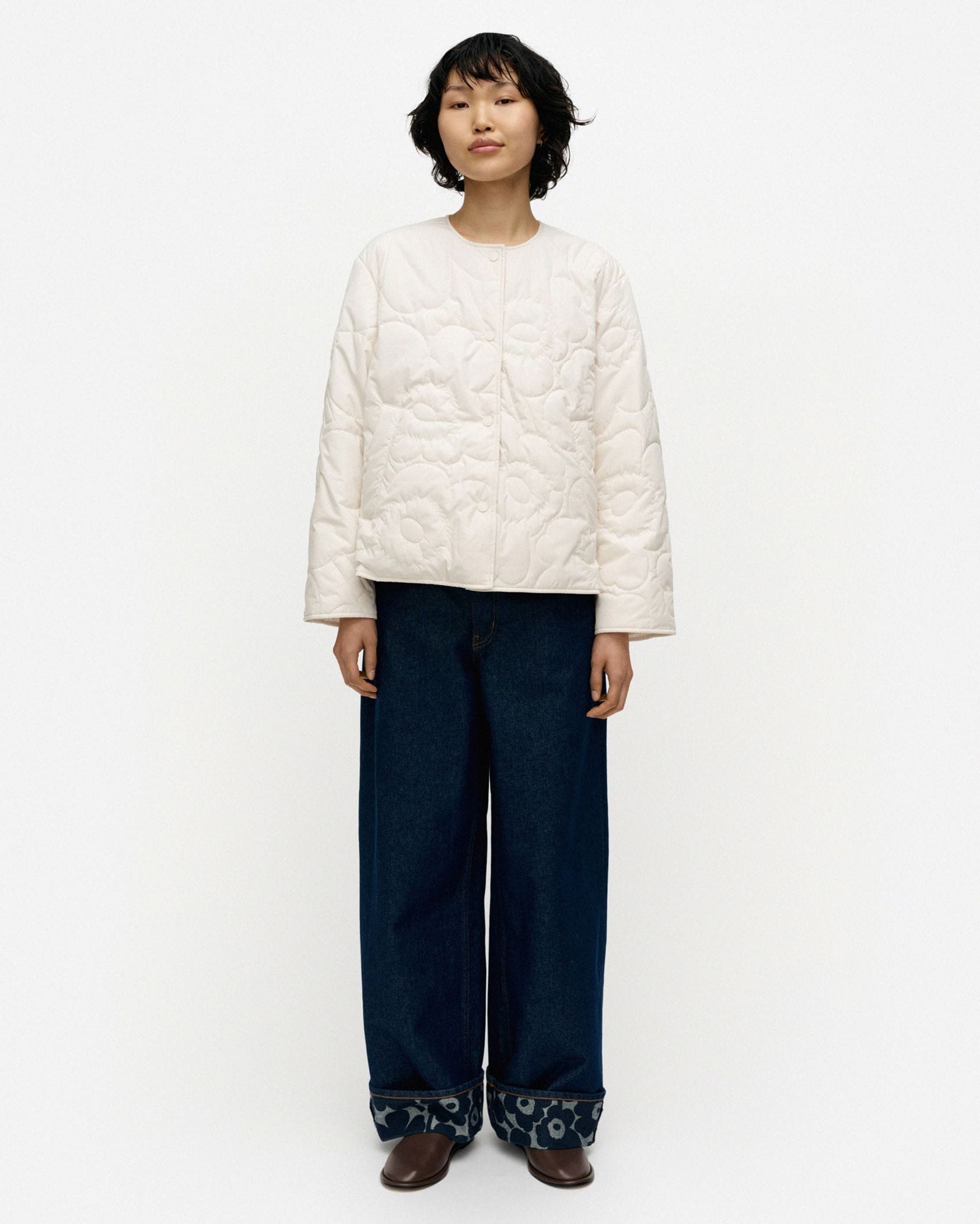 日本限定】Kapseli Piirto Unikko コート | Maija Isola | Marimekko