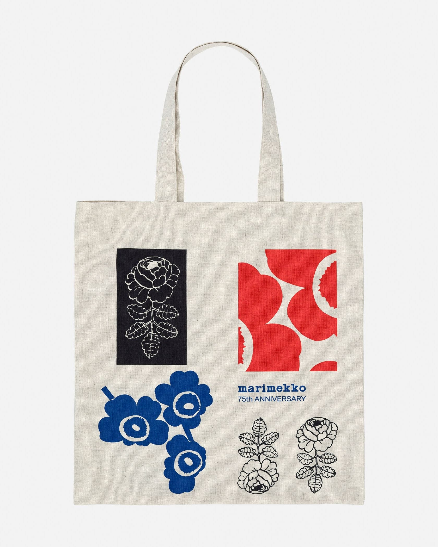 日本限定】75th anniversary トートバッグ | Marimekko Kioski