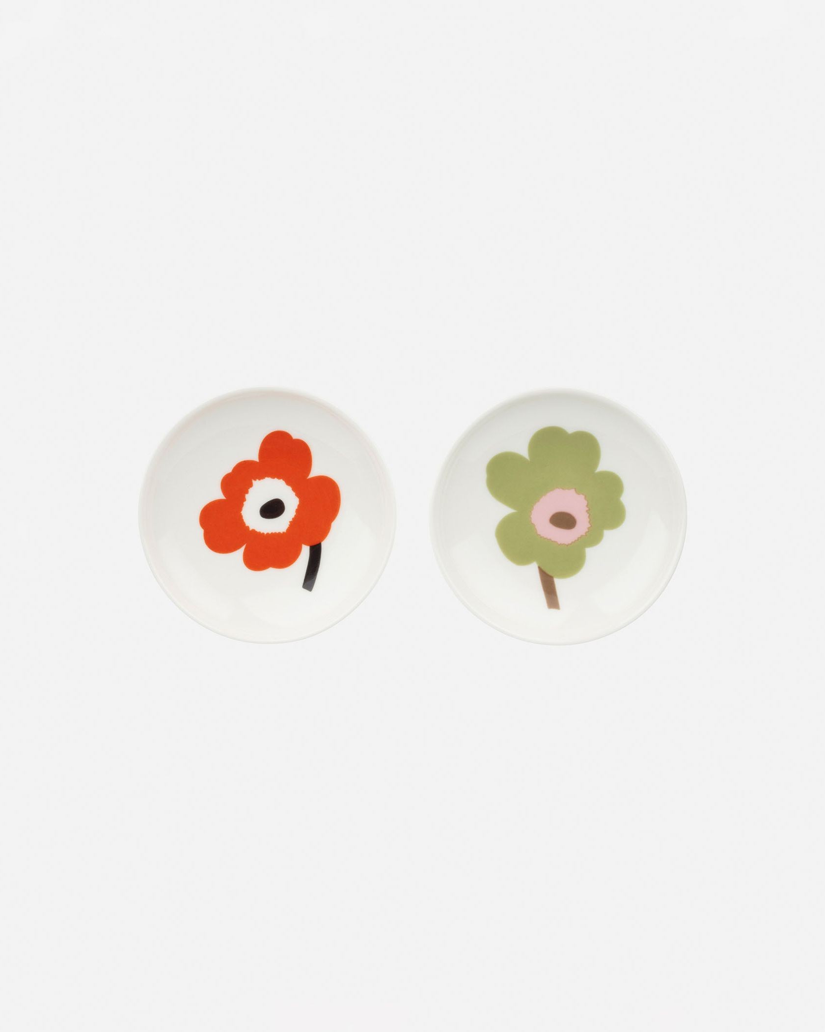 marimekko プレート　2枚セット 日本限定】Unikko プレートセット 8.5cm | Maija Isola | Marimekko